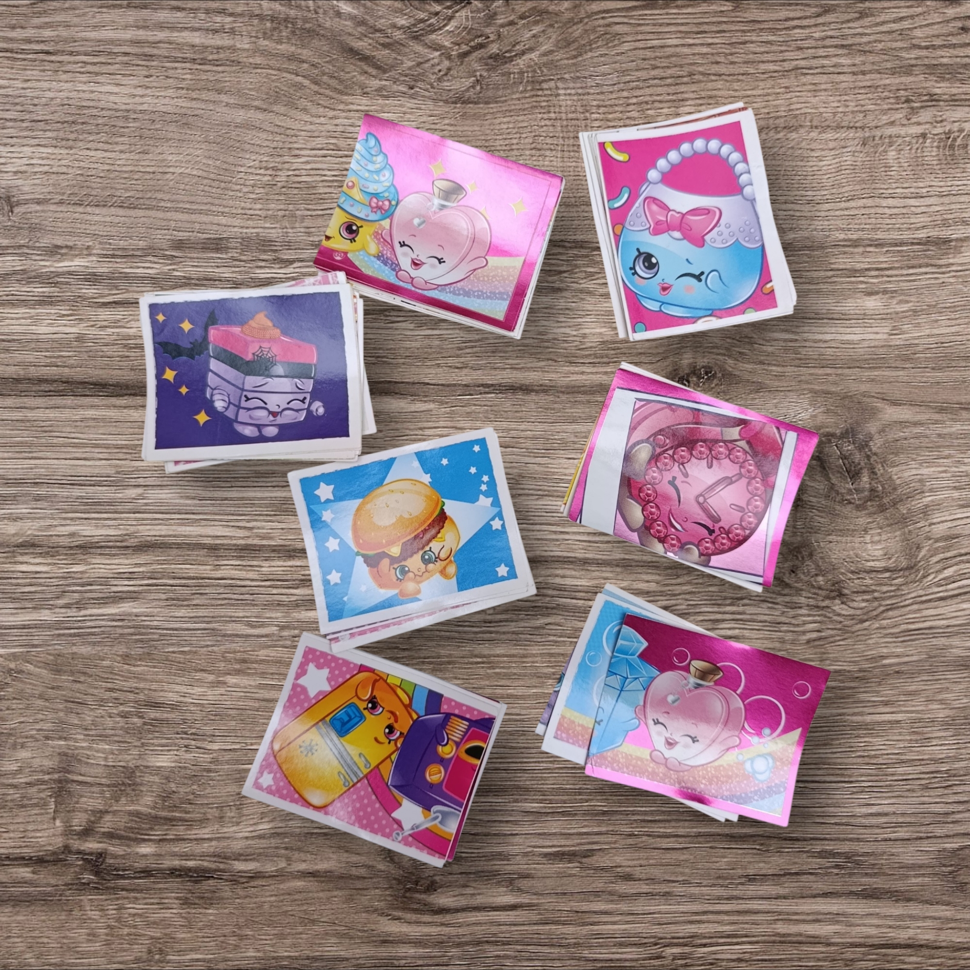 Lote de 47 Figuritas Sin Repetir - Shopkins de Panini