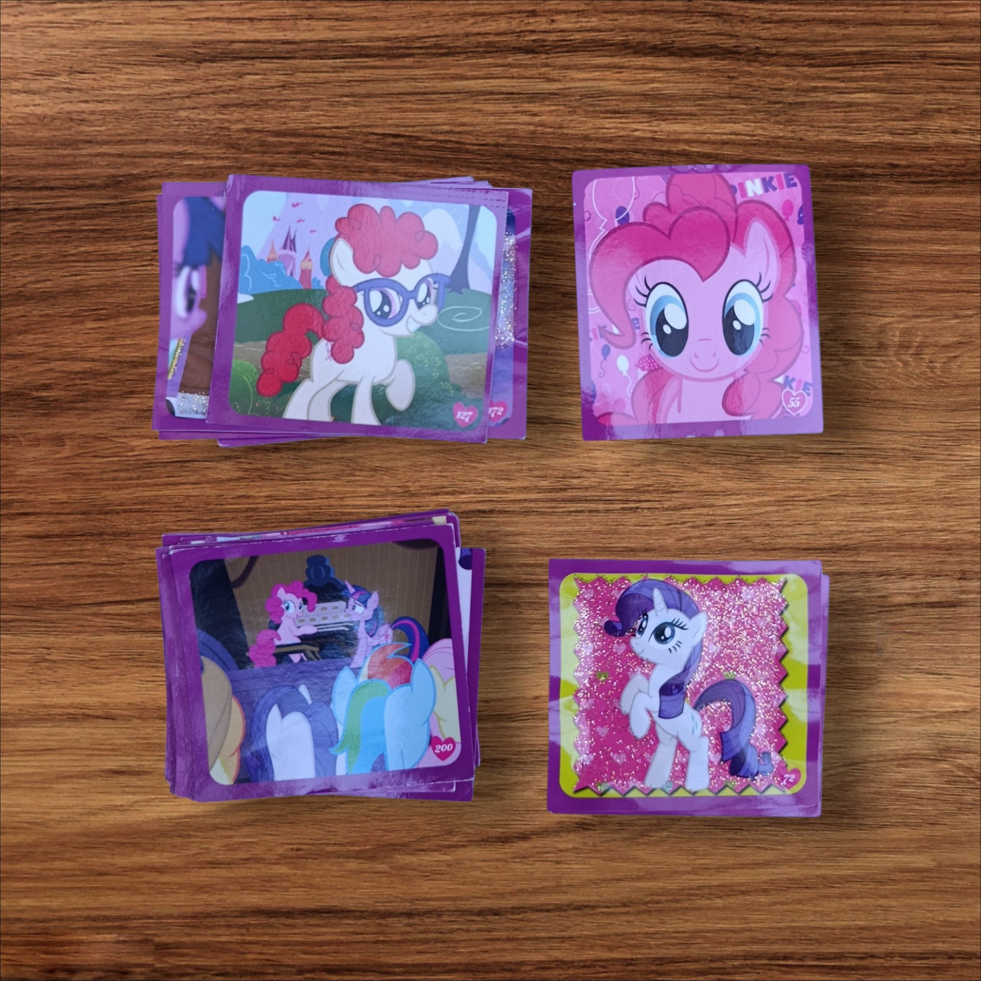Lote de 23 Figuritas My Little Pony Movies Sin Repetir