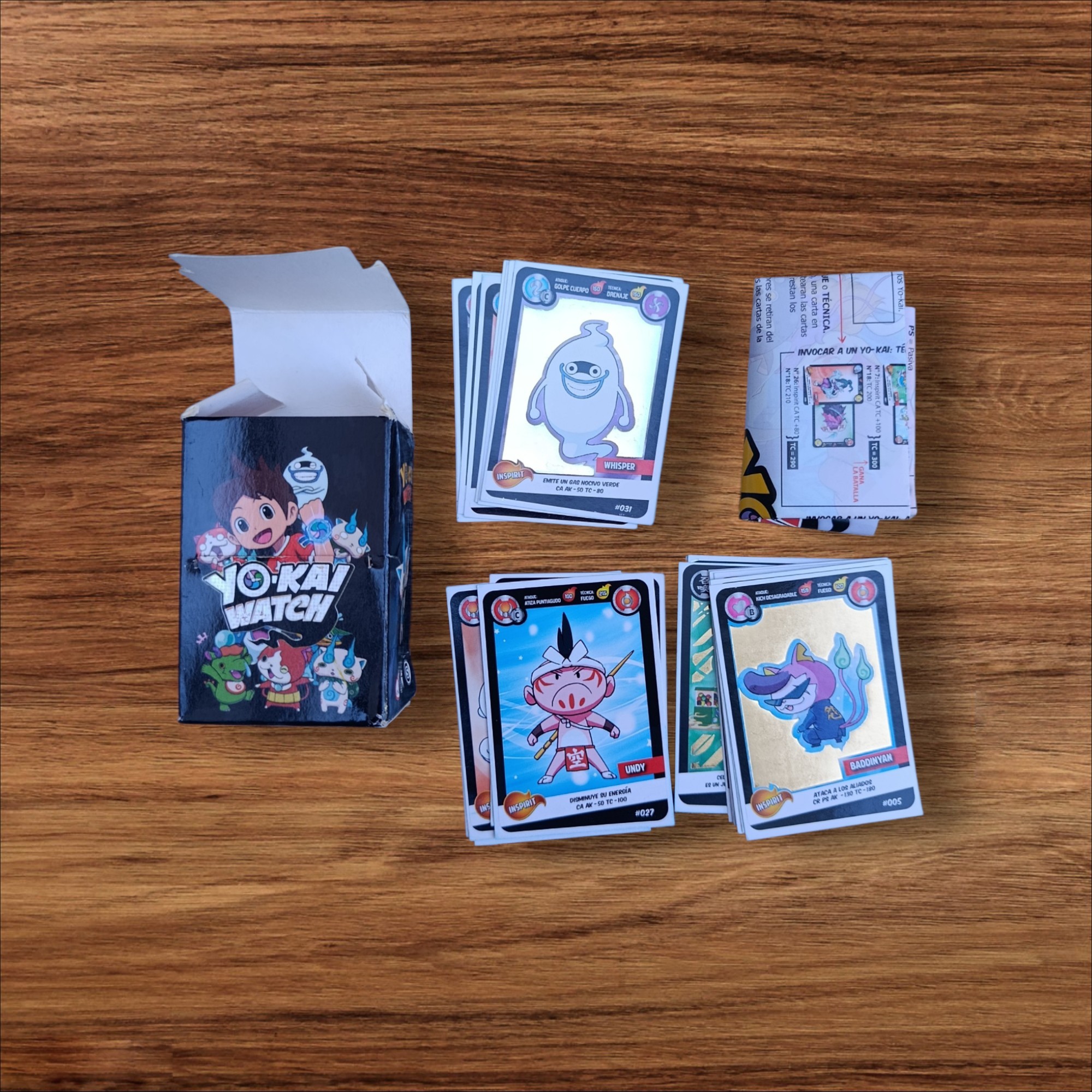 Mazo de 32 Cartas de Yo-kai Watch