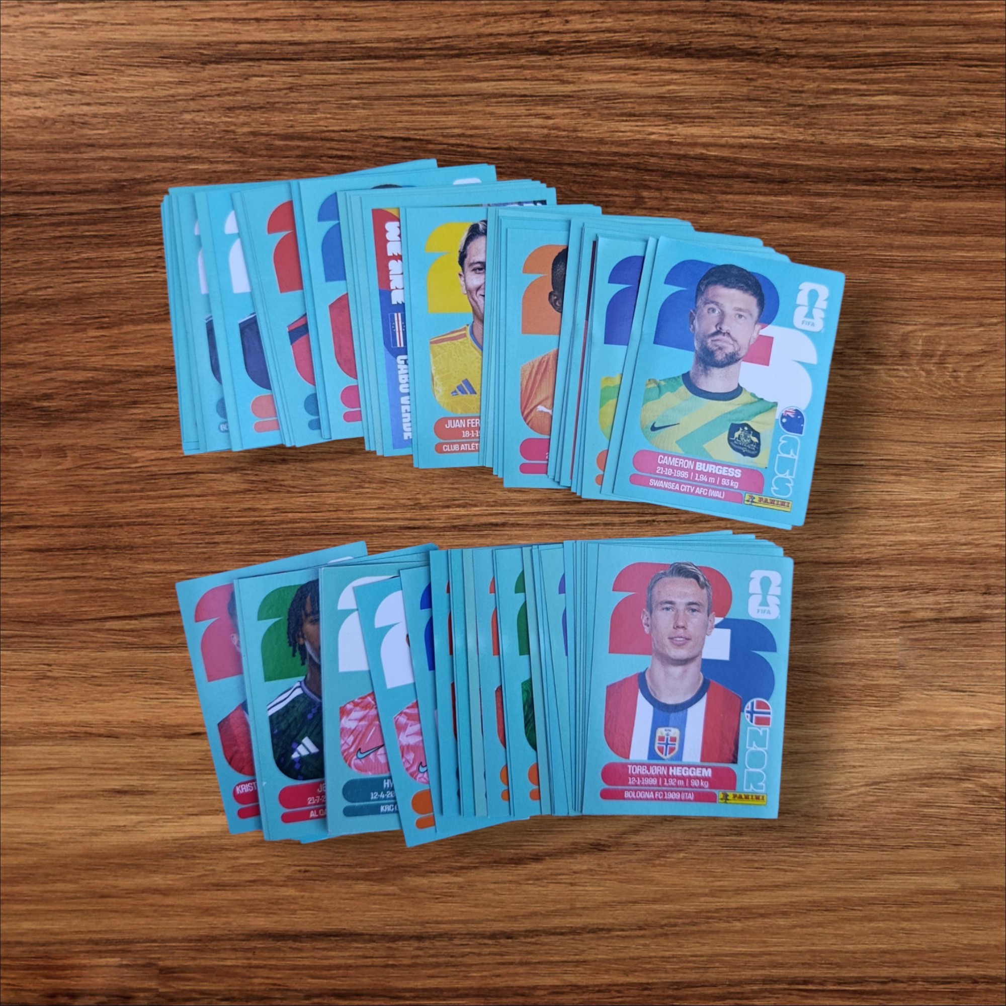 Lote de 75 Figuritas Mundial 2026 (Panini) Sin Repetir