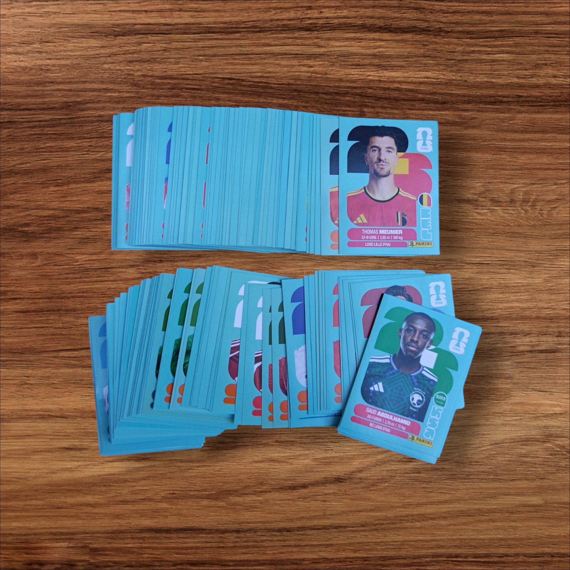 Lote de 143 Figuritas Mundial 2026 (Panini) Sin Repetir
