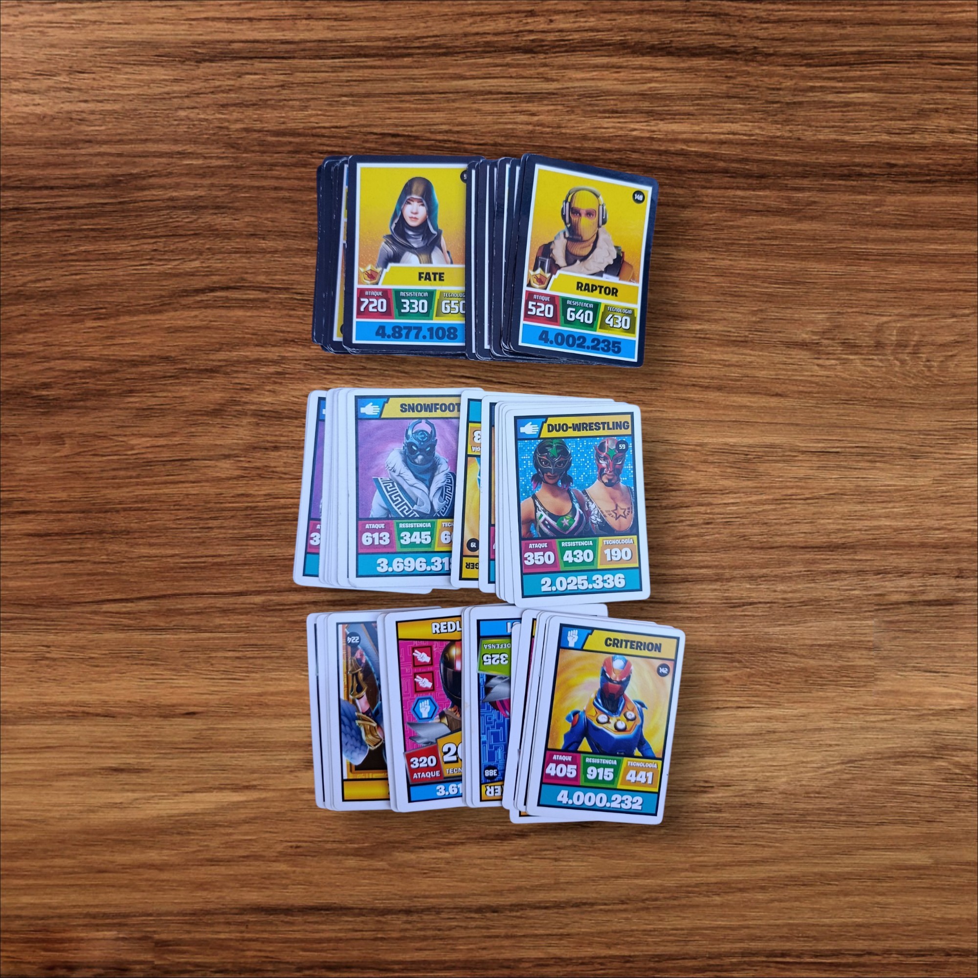 Lote de 98 Cartas de Fortnite