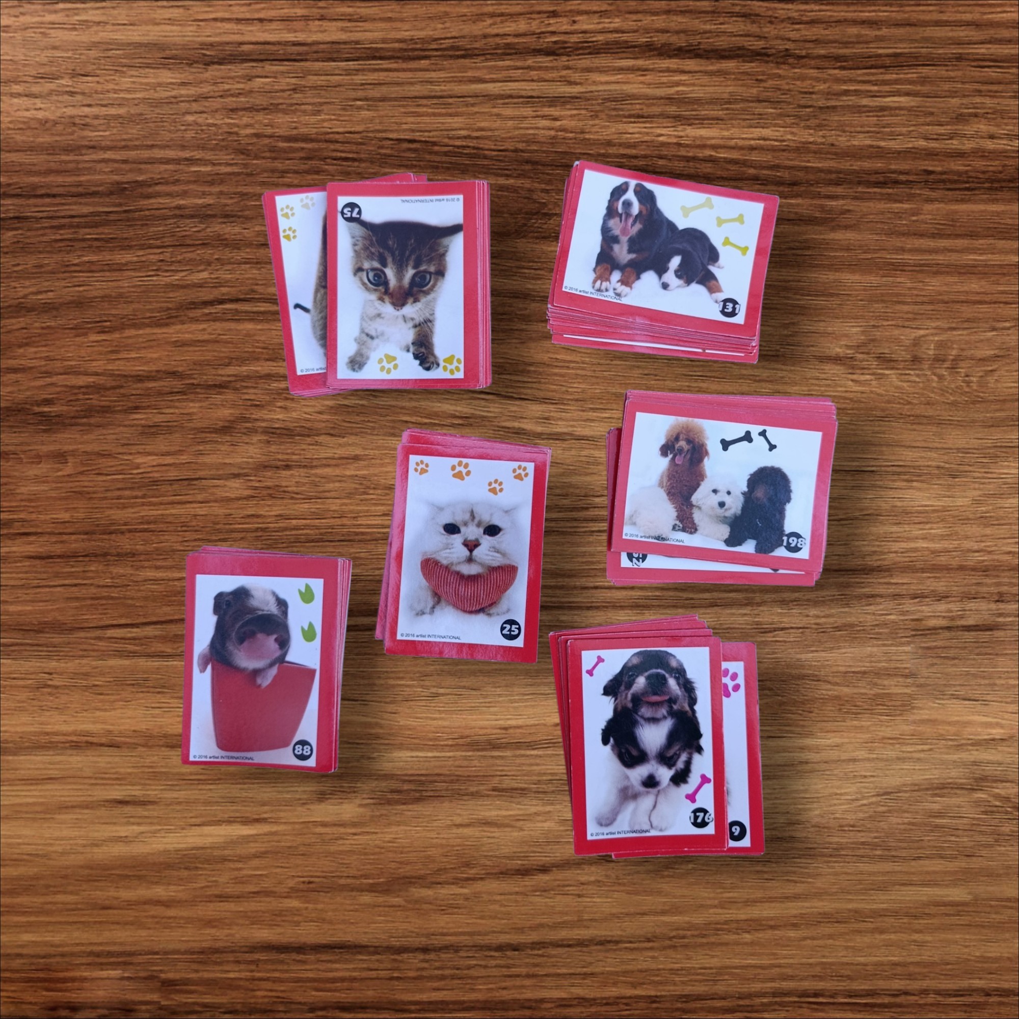 Lote de 127 Figuritas de The Dog Sin Repetir