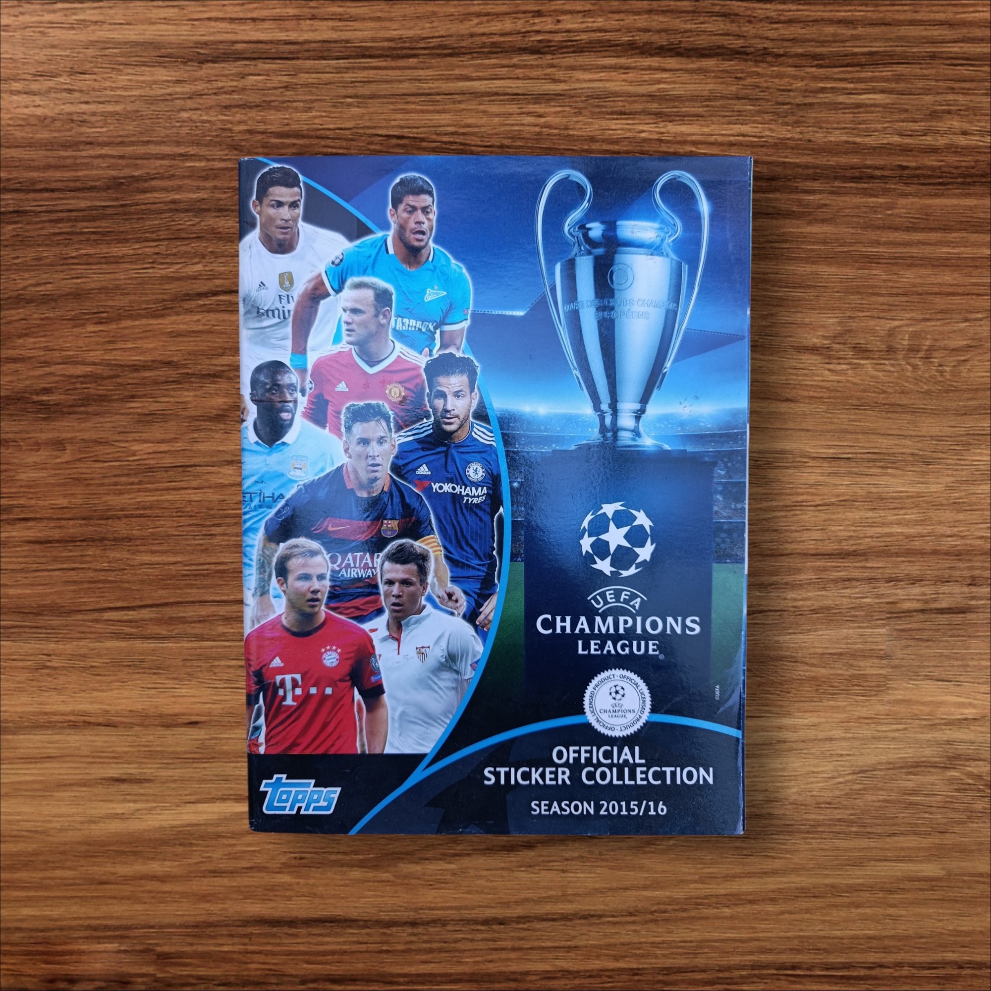 Álbum Vacío Champions League 2015-2016
