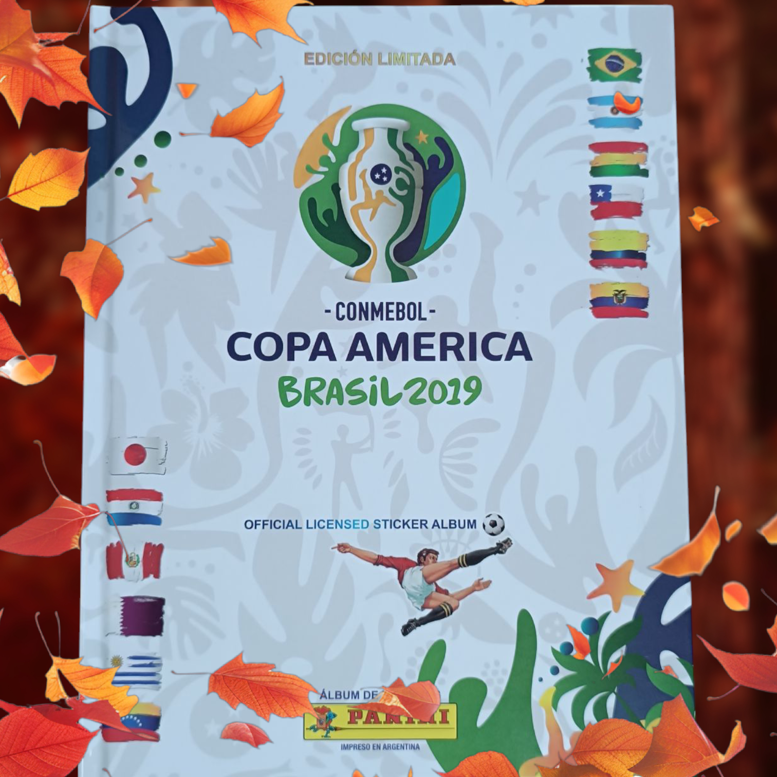 Álbum Copa América 2019 tapa dura