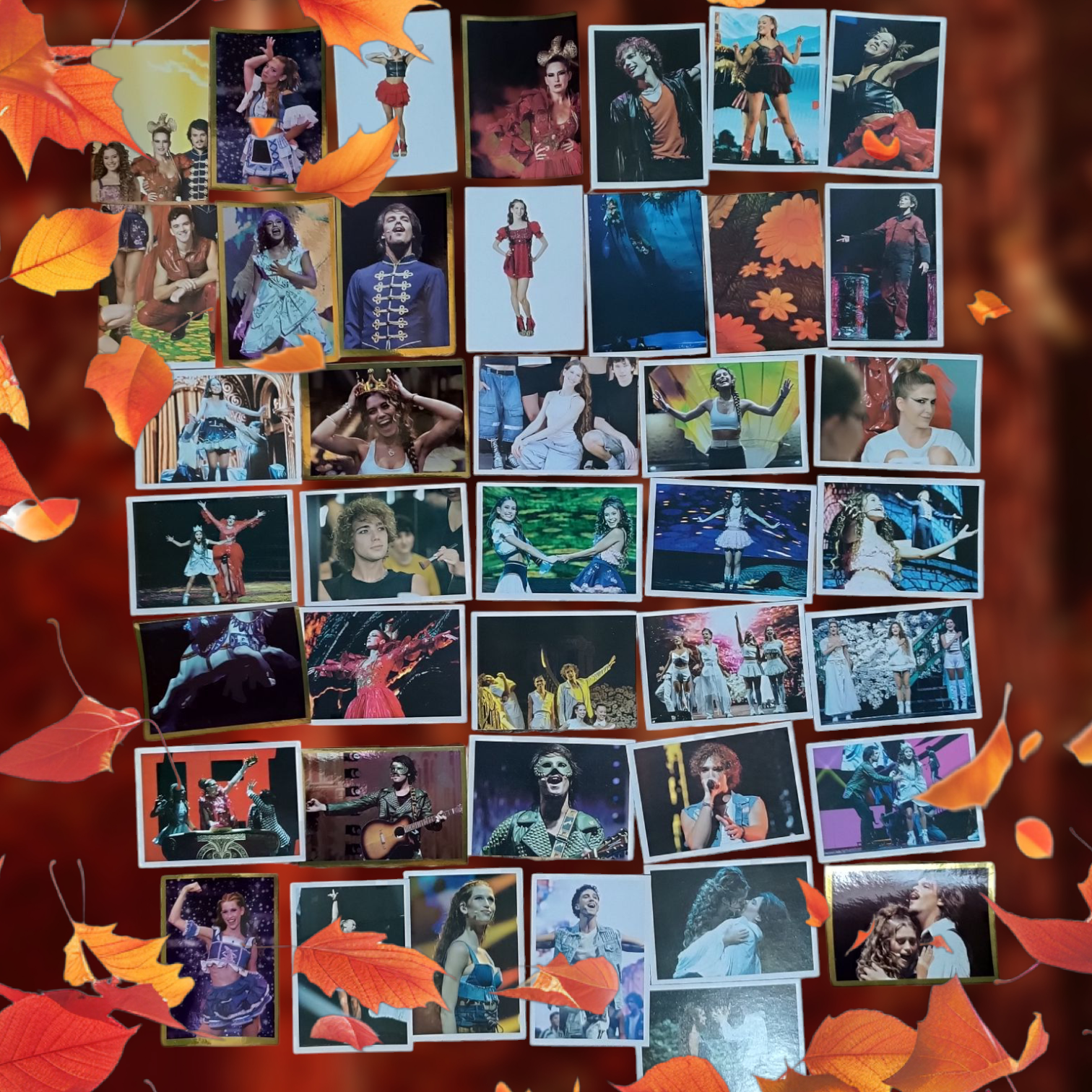 Lote 41 figuritas sueltas Margarita Show en vivo