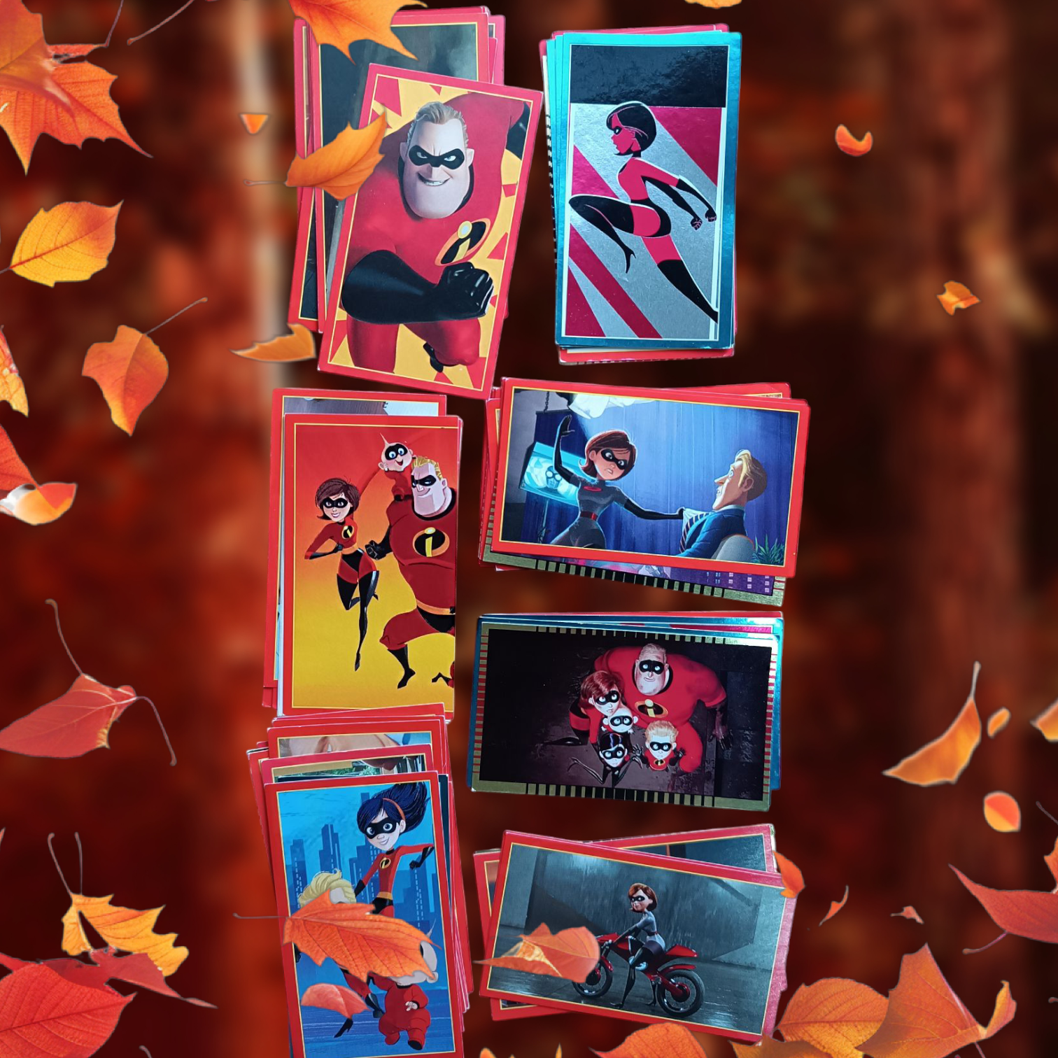 Lote 72 figuritas Los Increíbles 2