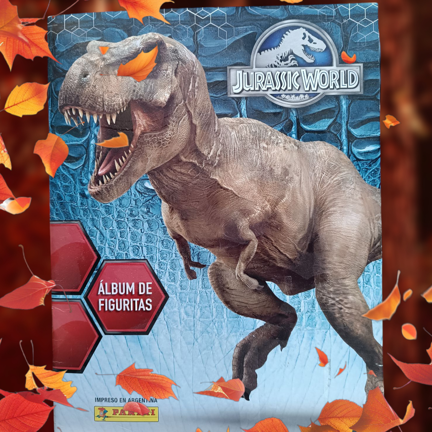 Álbum completo Jurassic World Año 2015