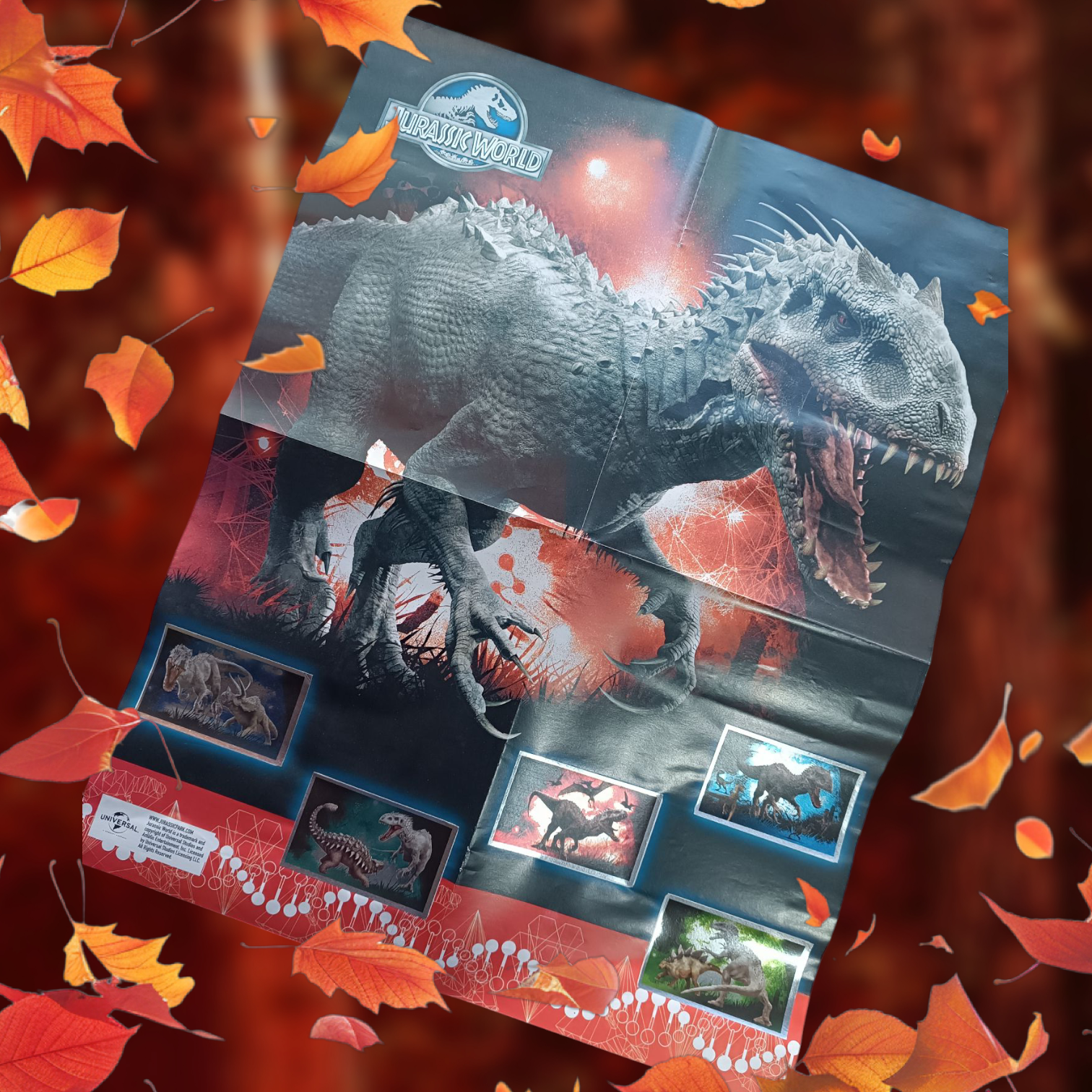 Álbum completo Jurassic World Año 2015