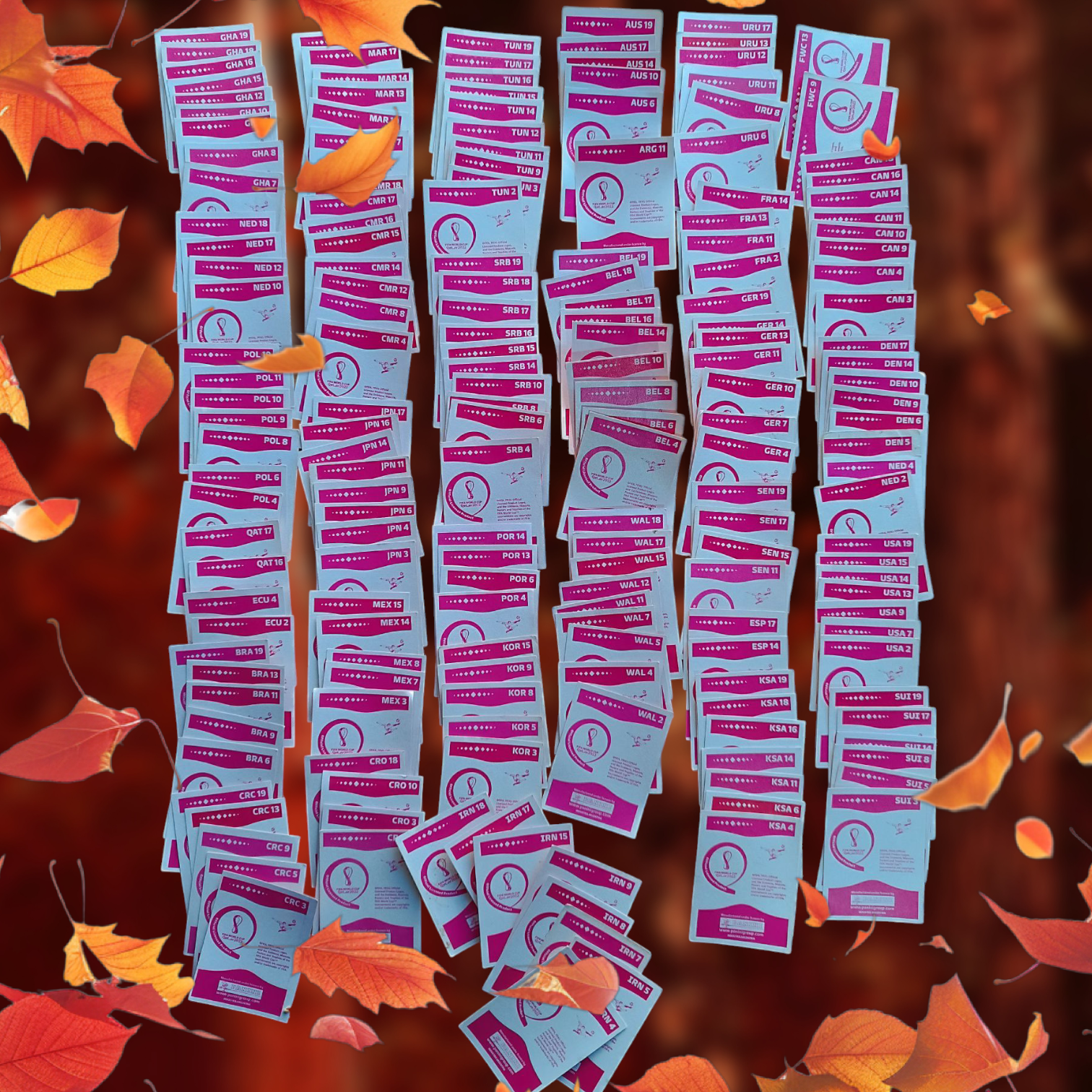 Álbum + 187 figuritas sueltas Mundial Qatar 2022