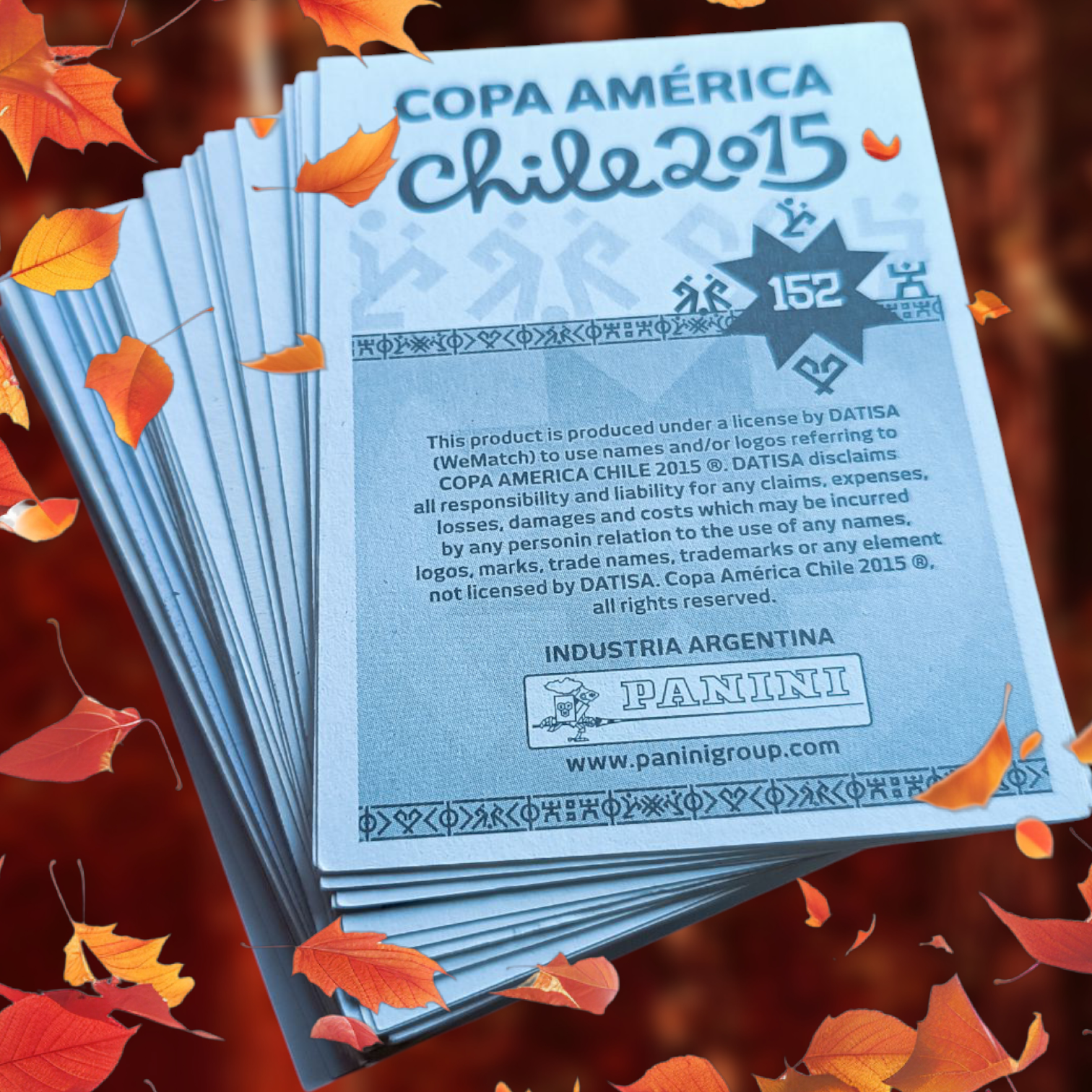 Lote 51 figuritas sueltas sin repetir Copa América 2015