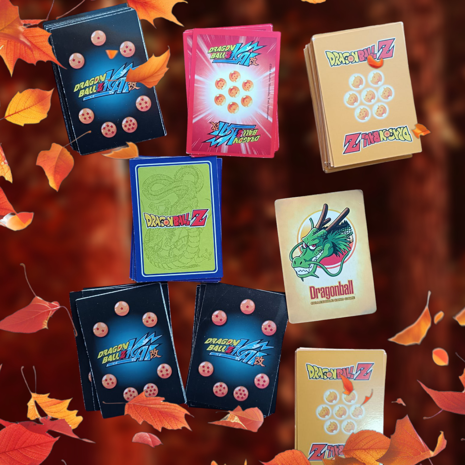 Lote 76 cartas varias colecciones Dragon Ball