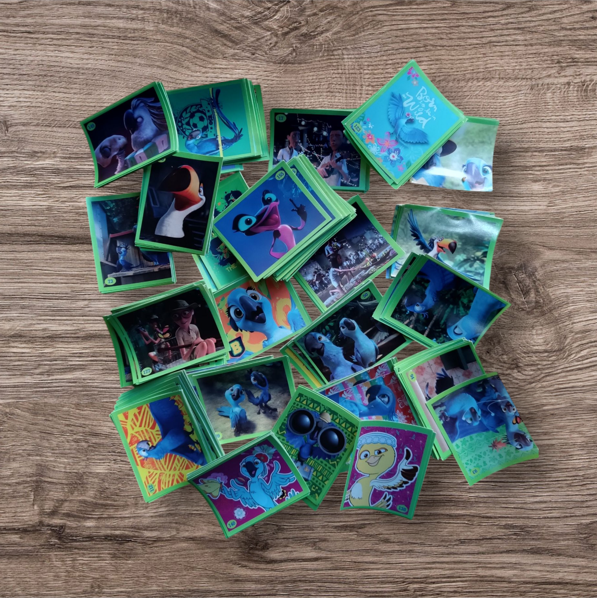 Súper lote 343 figuritas sueltas Río 2