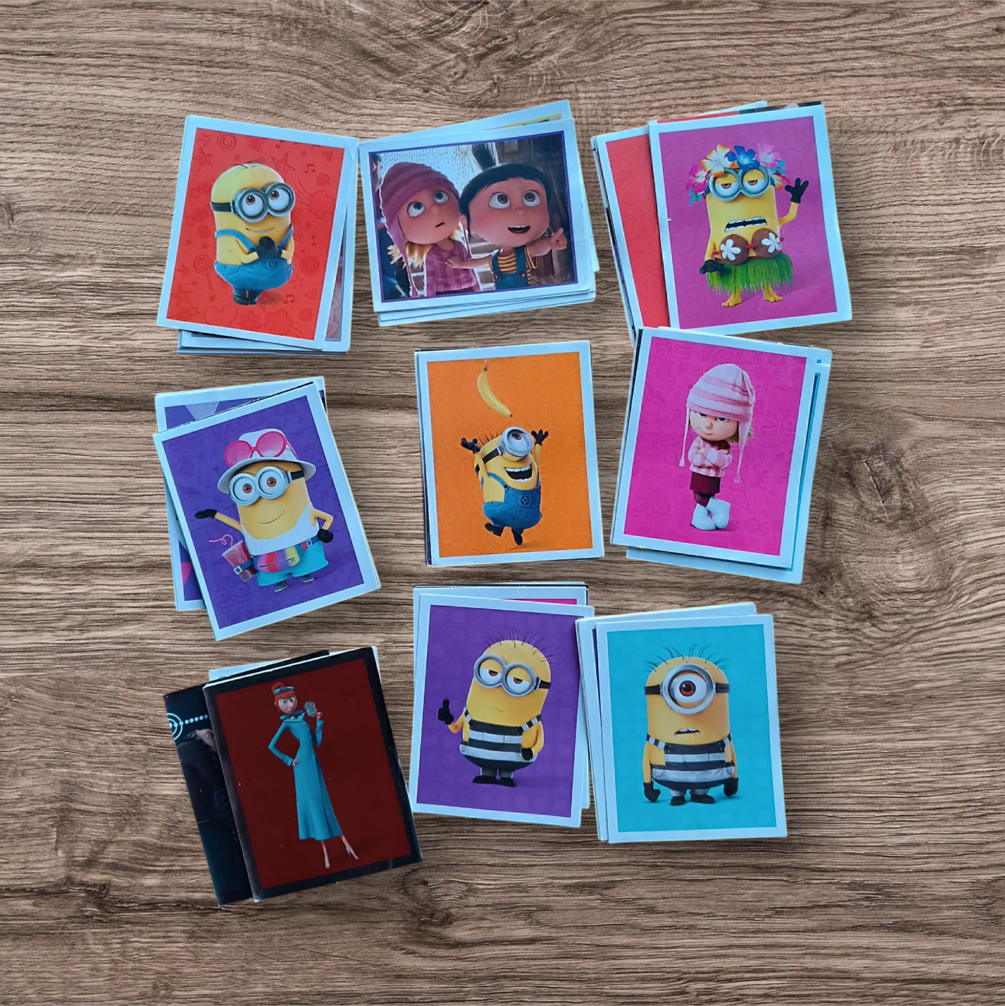 Lote 70 figuritas sin repetir Mi Villano Favorito 3