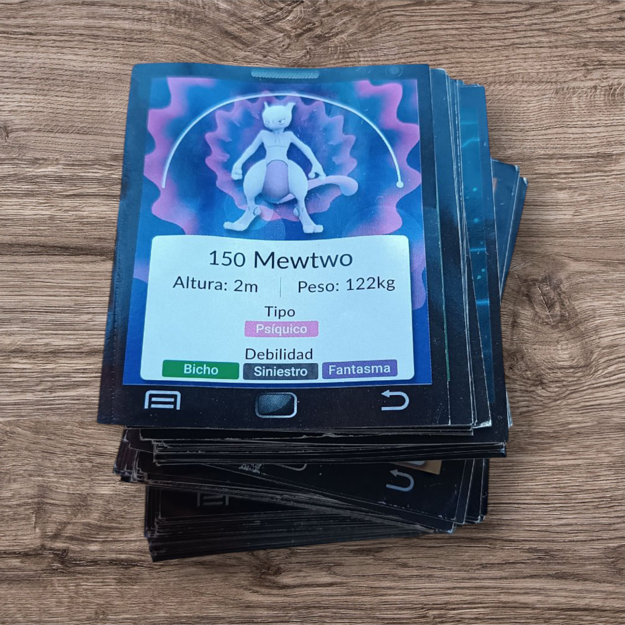 Lote 153 figuritas sin repetir Pokemon