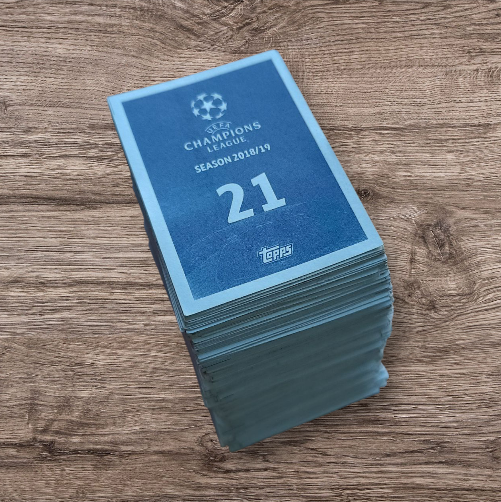 Súper lote 341 figuritas sin repetir Champions League 2018/19, de Topps