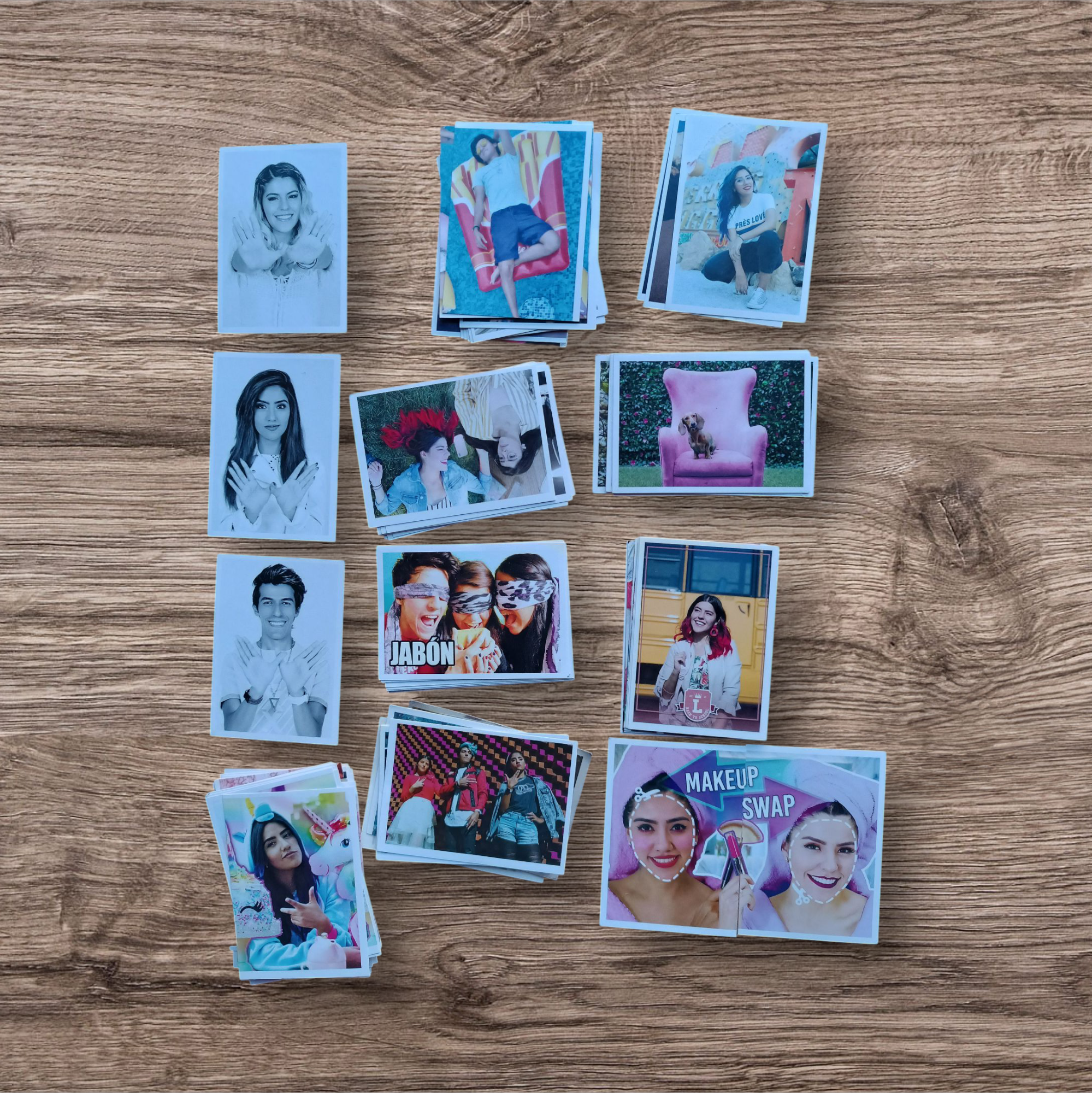 Lote 107 figuritas sin repetir Plática Polinesia