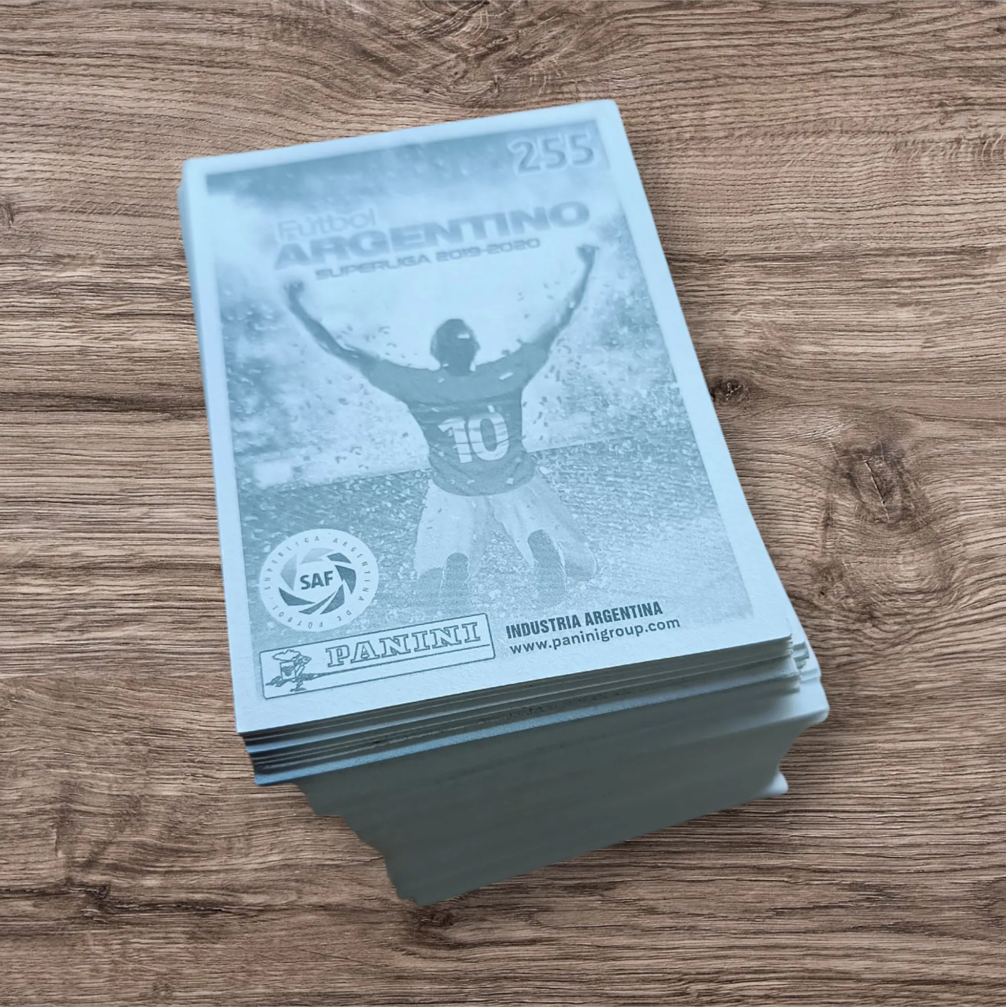 Lote 295 figuritas sin repetir Fútbol Argentino 2019-2020, de Panini