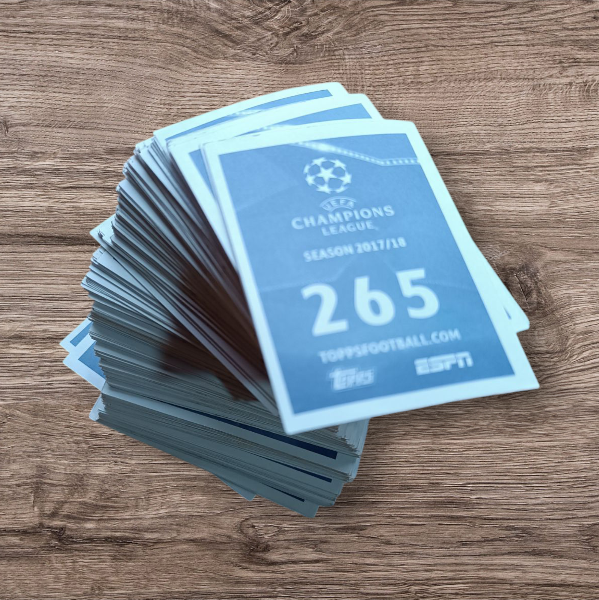 Increíble lote de 393 figuritas sin repetir Champions League 2017/18