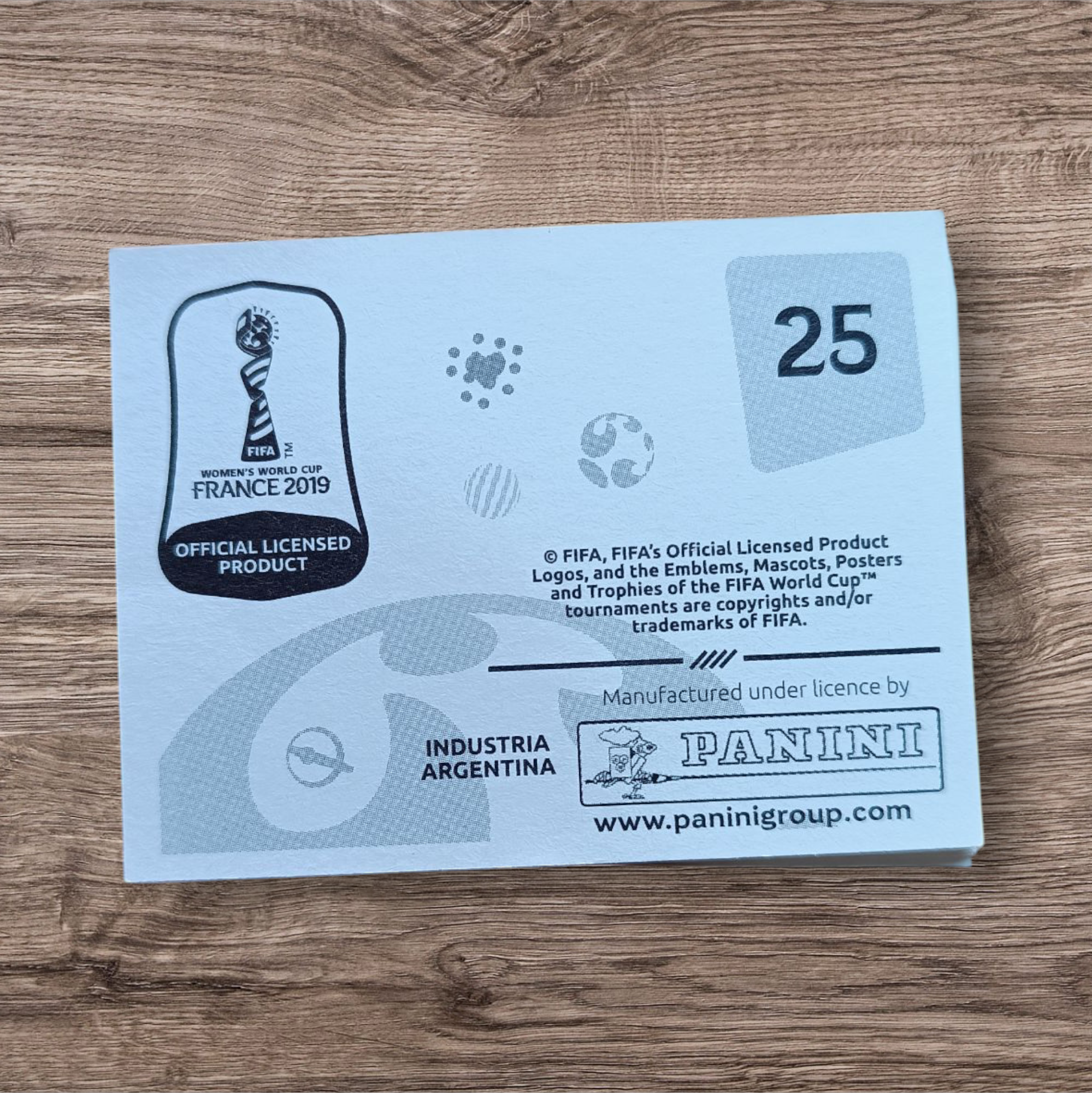 Lote 53 figuritas sin repetir Mundial Femenino Francia 2019