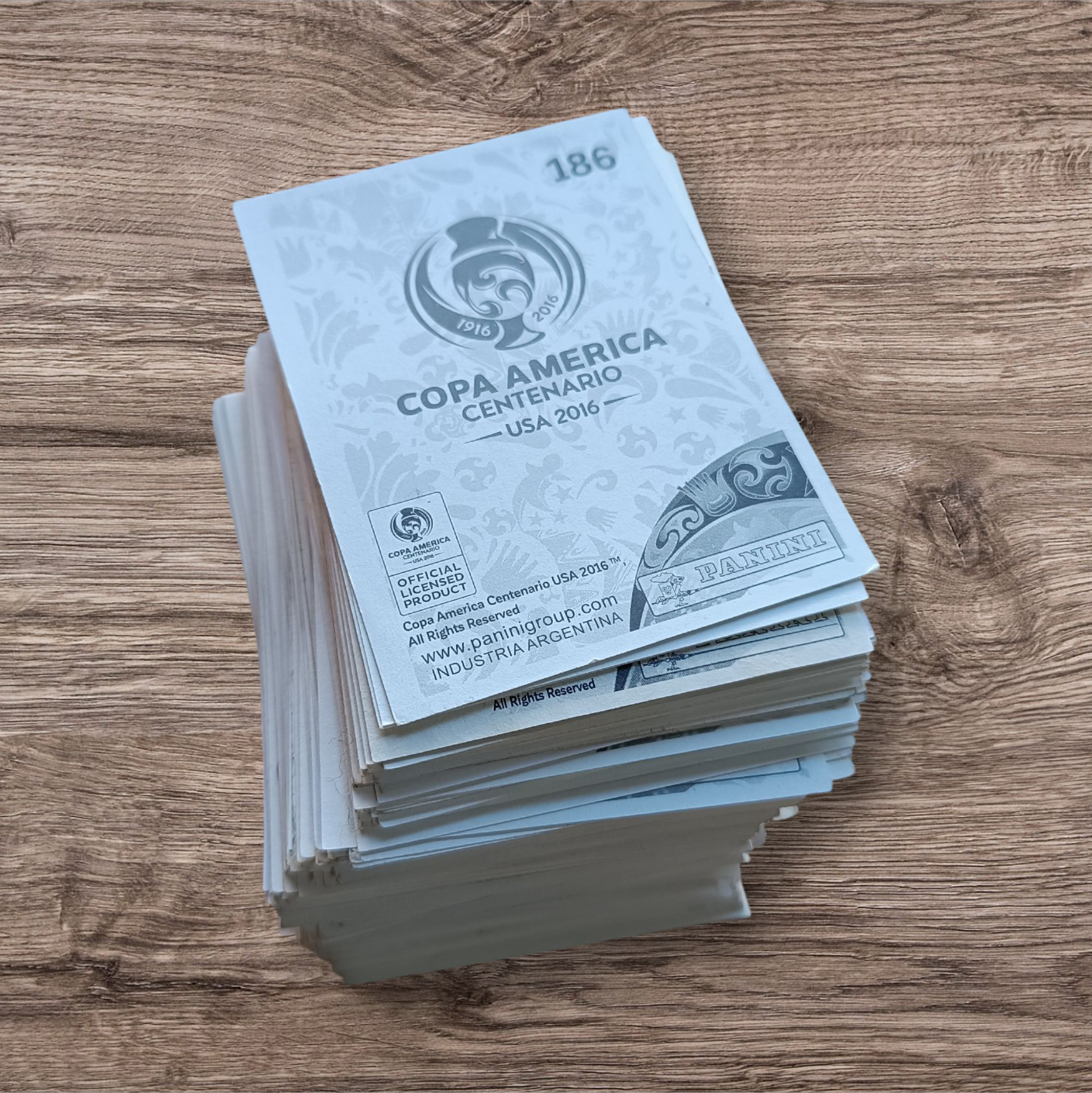 Lote 264 figuritas sin repetir Copa América Centenario Usa 2016