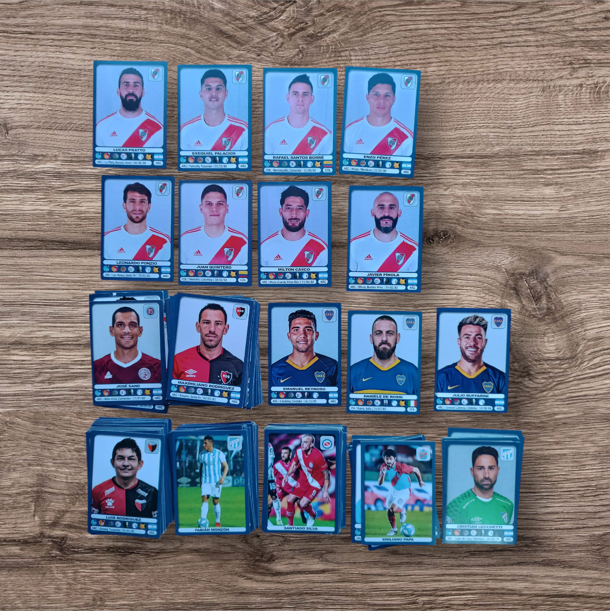 Tremendo lote 315 Figus sin repetir Fútbol Argentino 2019-2020