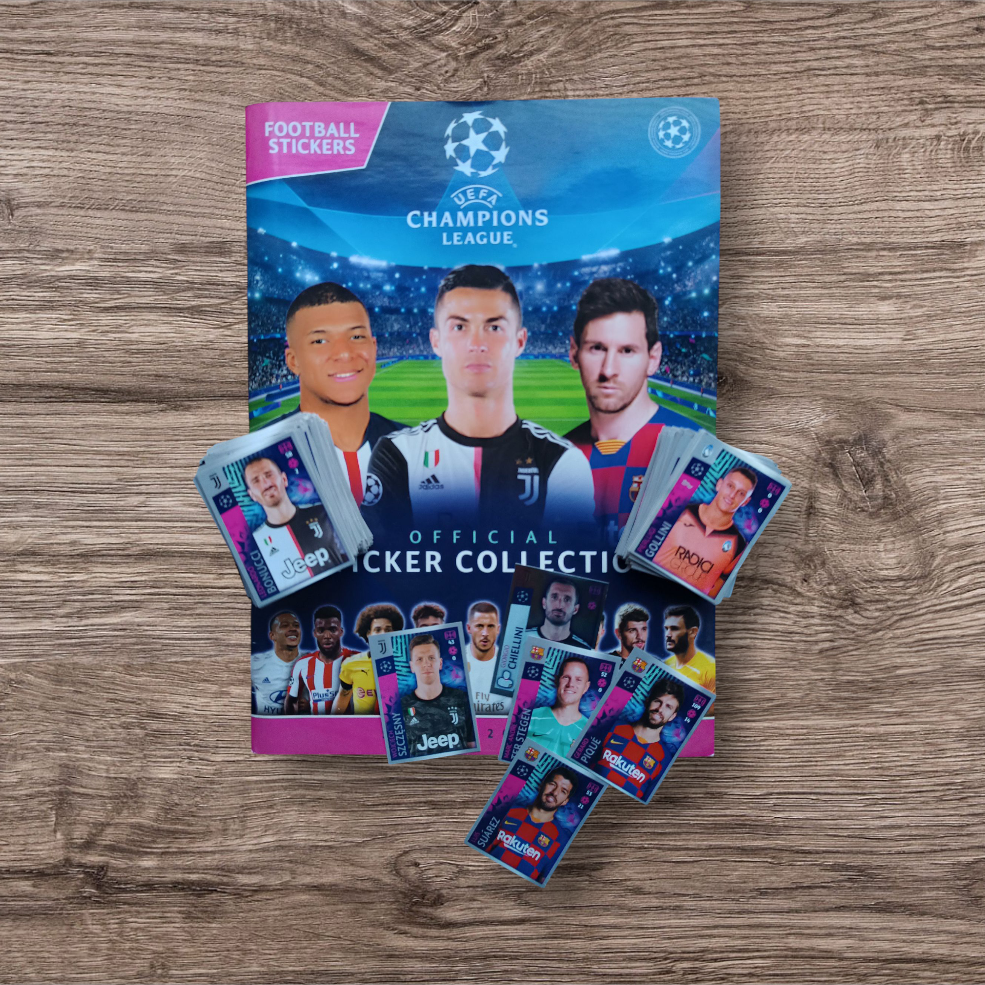 Álbum + 339 figuritas sin repetir Champions League 2019/2020