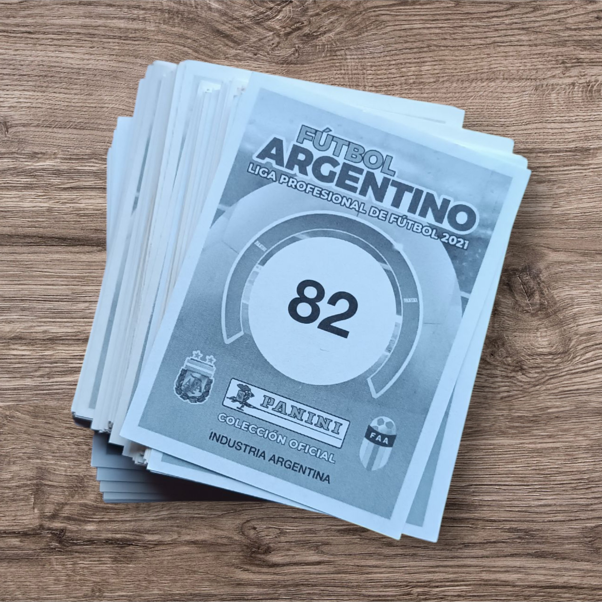 Lote 80 figuritas sin repetir Fútbol Argentino 2021
