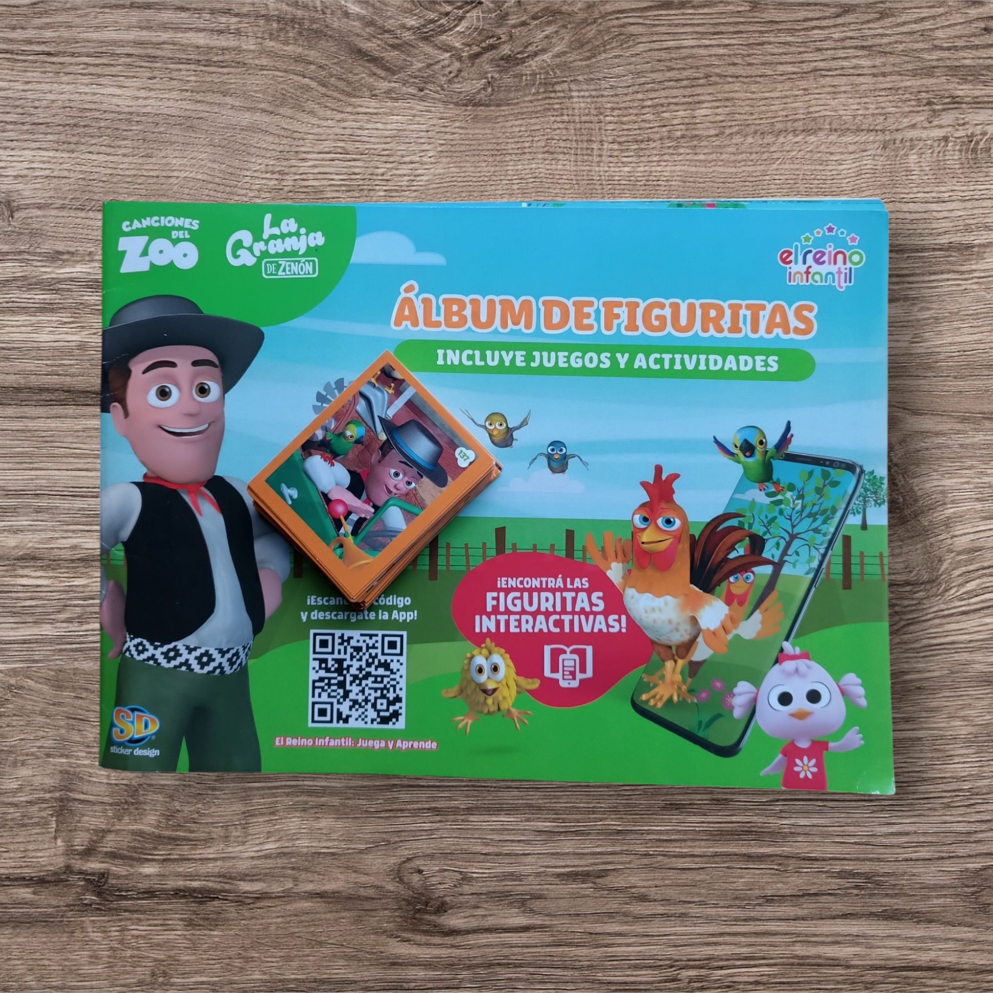 Álbum + 77 figuritas sin repetir La Granja de Zenón