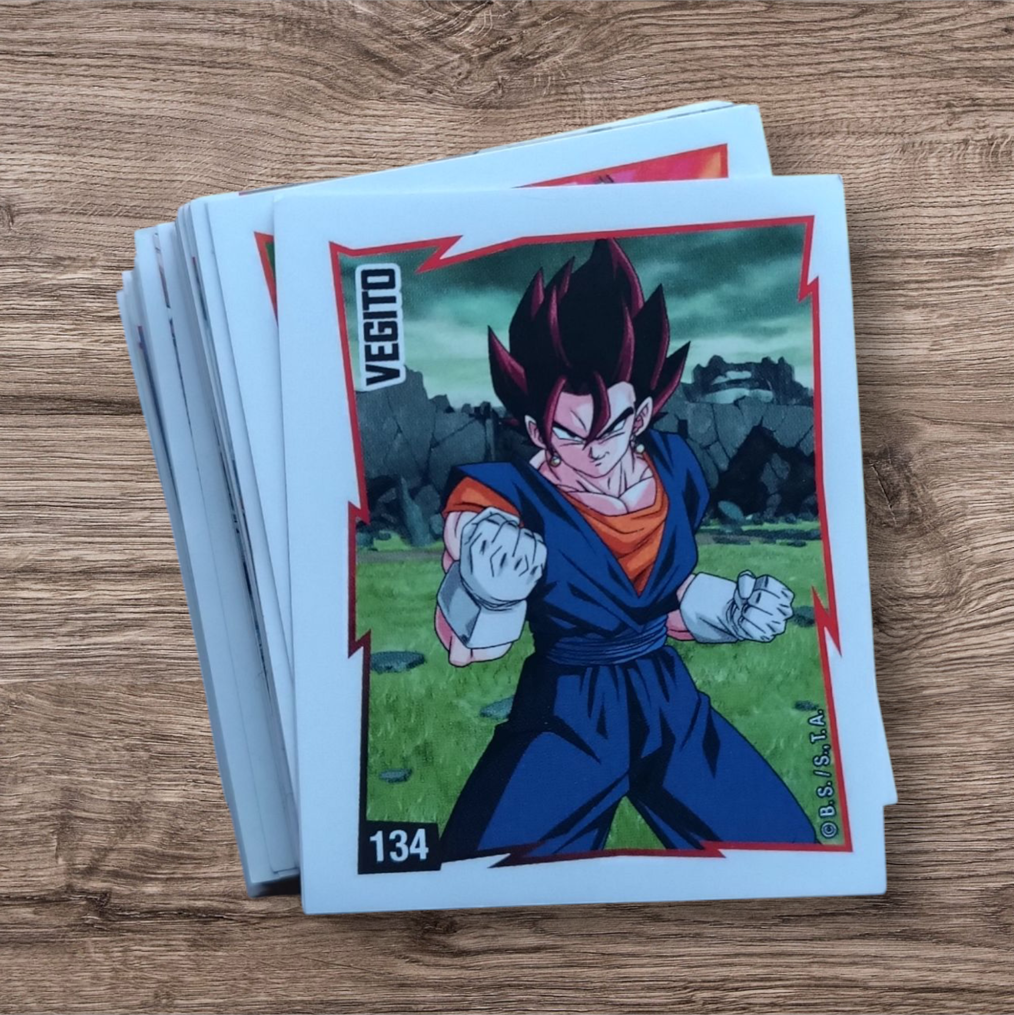Lote 153 figuritas sin repetir Dragon Ball