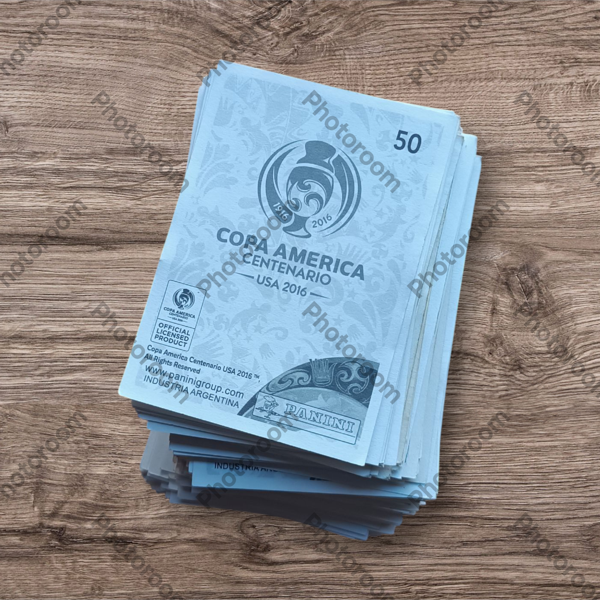 Lote 202 figuritas sin repetir Copa América Centenario 2016