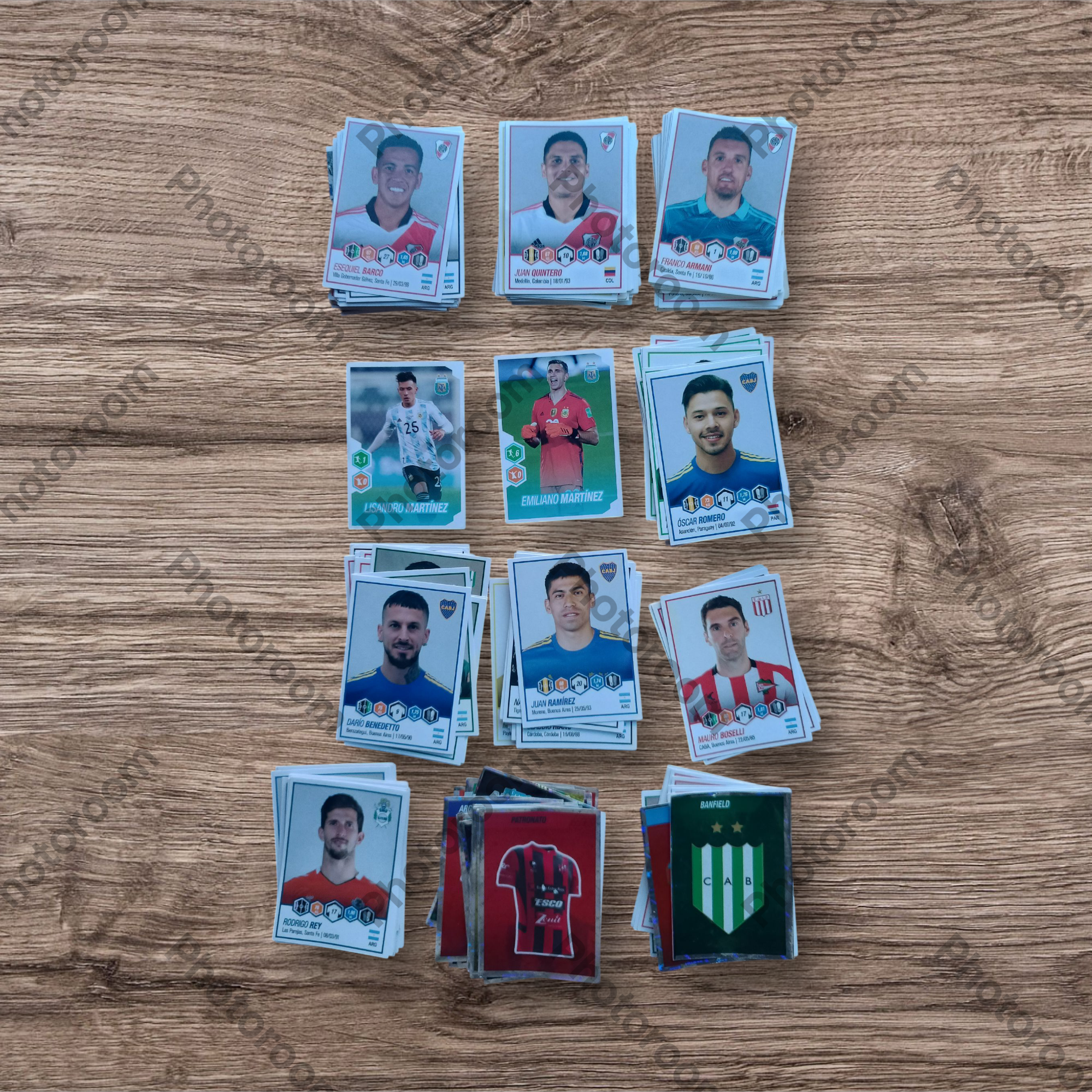 Lote 180 figuritas sin repetir Fútbol Argentino 2022