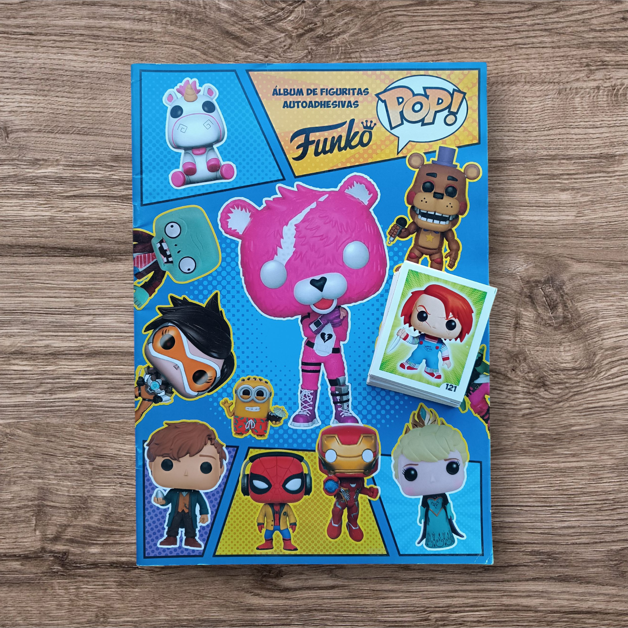 Álbum + 52 figuritas sin repetir Funko