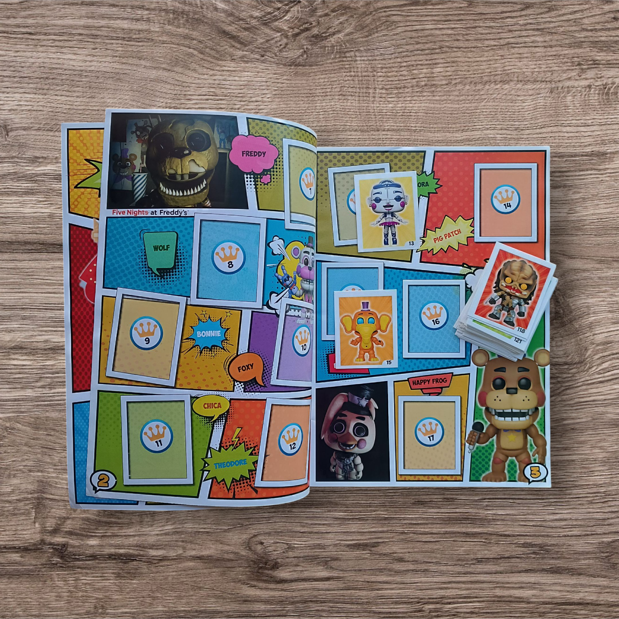 Álbum + 52 figuritas sin repetir Funko