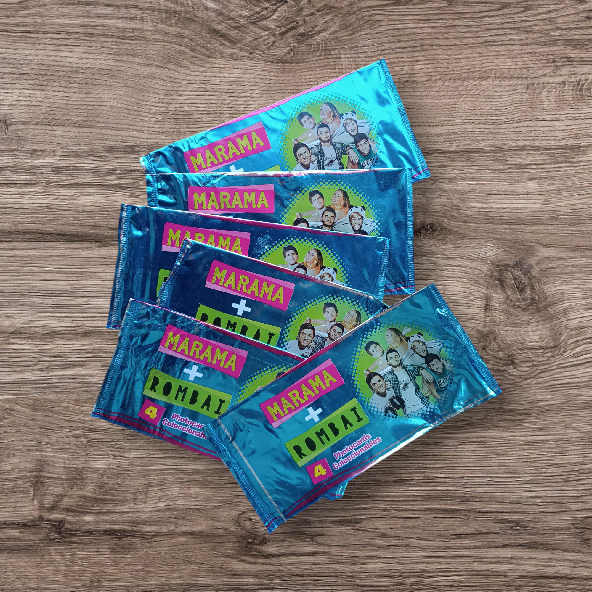 Fotocartas Marama y Rombai - 6 sobres