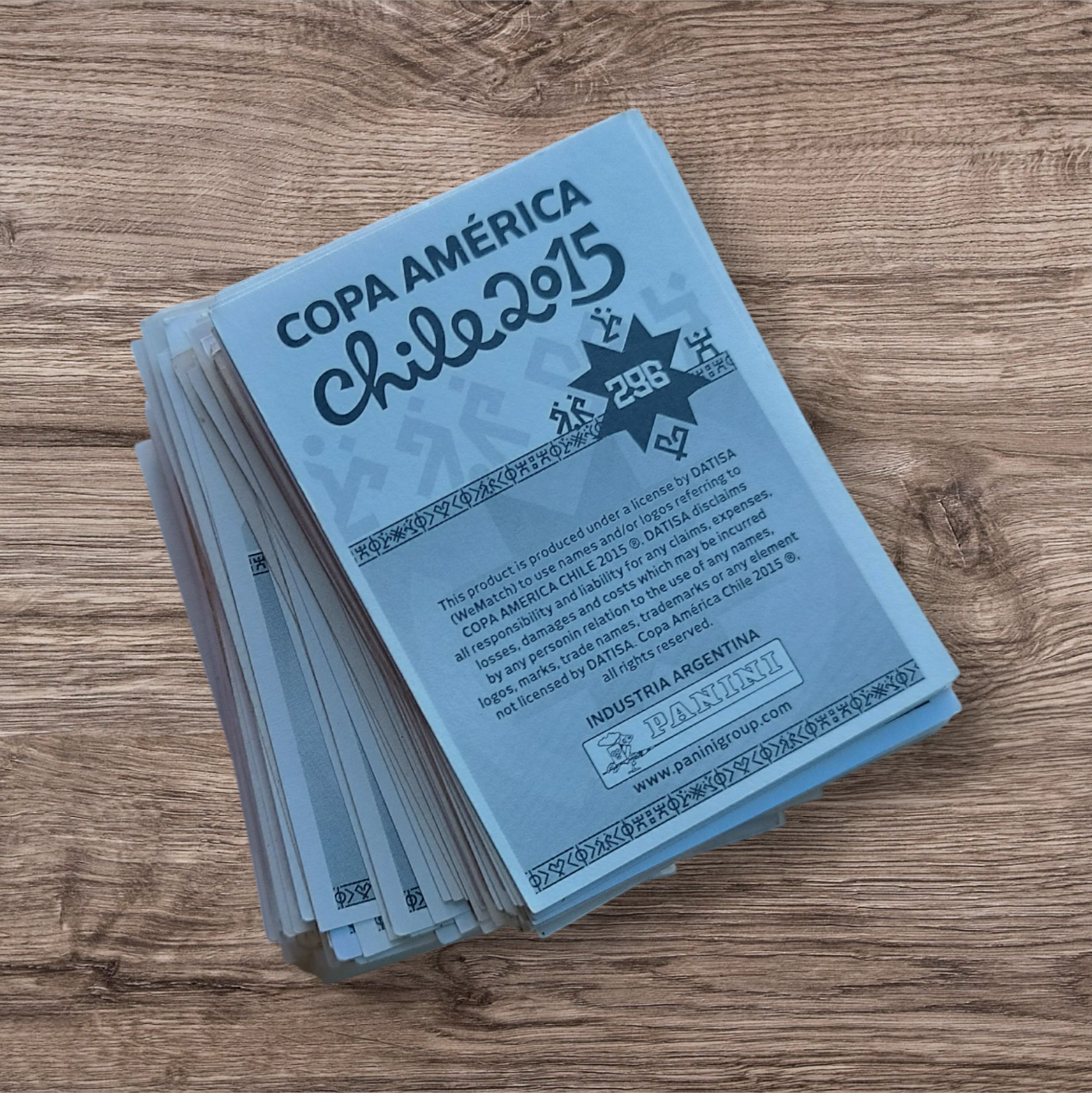 Súper lote épico Copa América Chile 2015 - 278 figuritas sin repetir