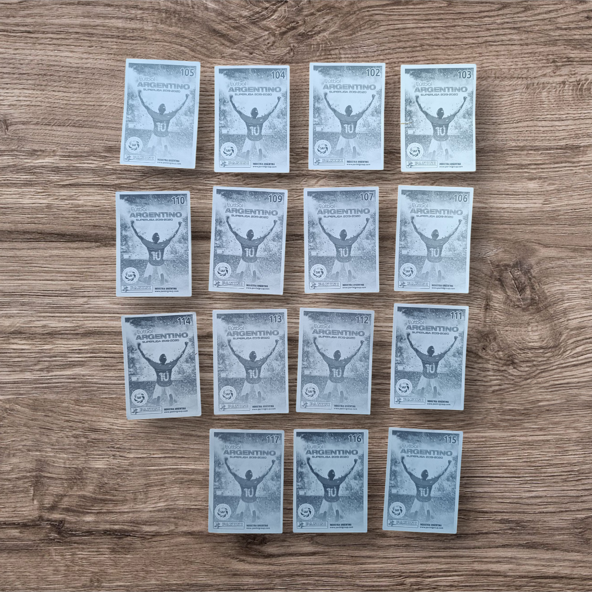 Lote 15 figuritas Boca Juniors 2019-2020