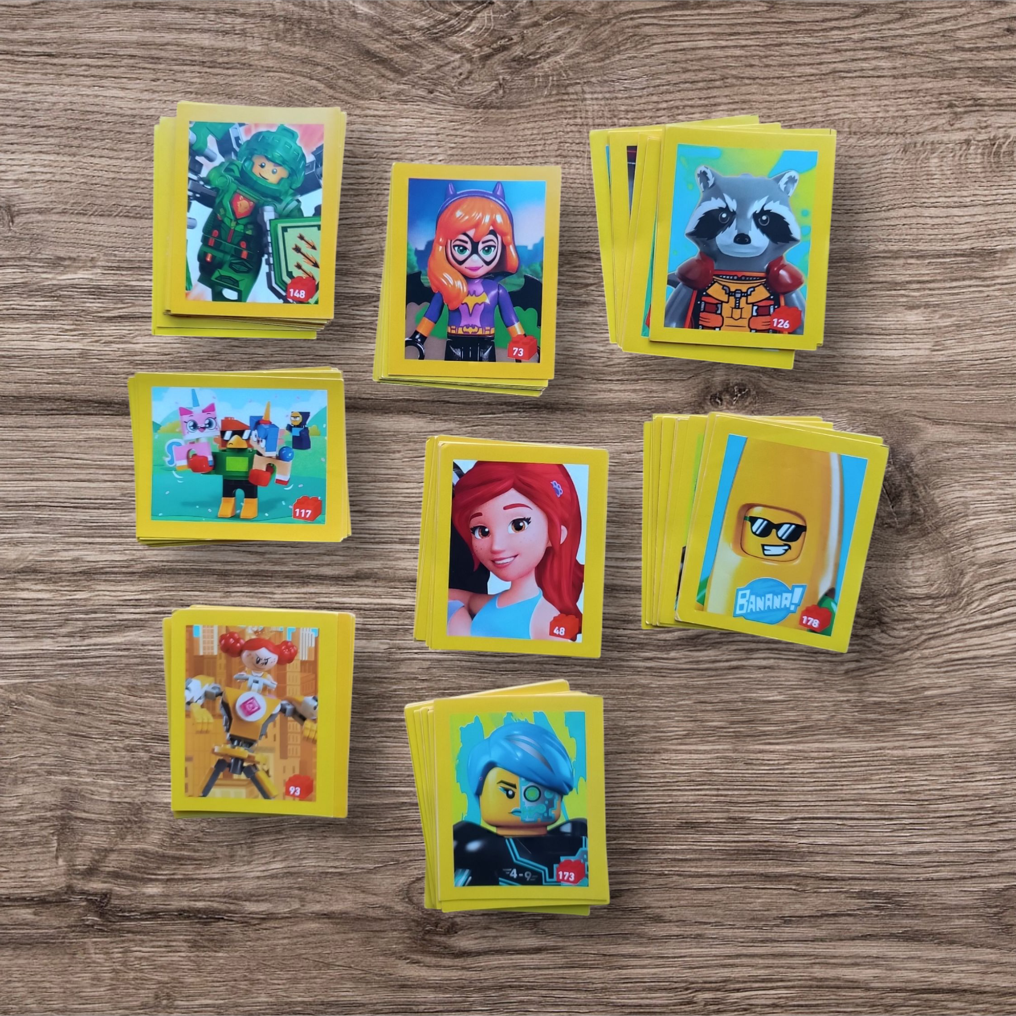 Lote 108 figuritas sueltas Lego