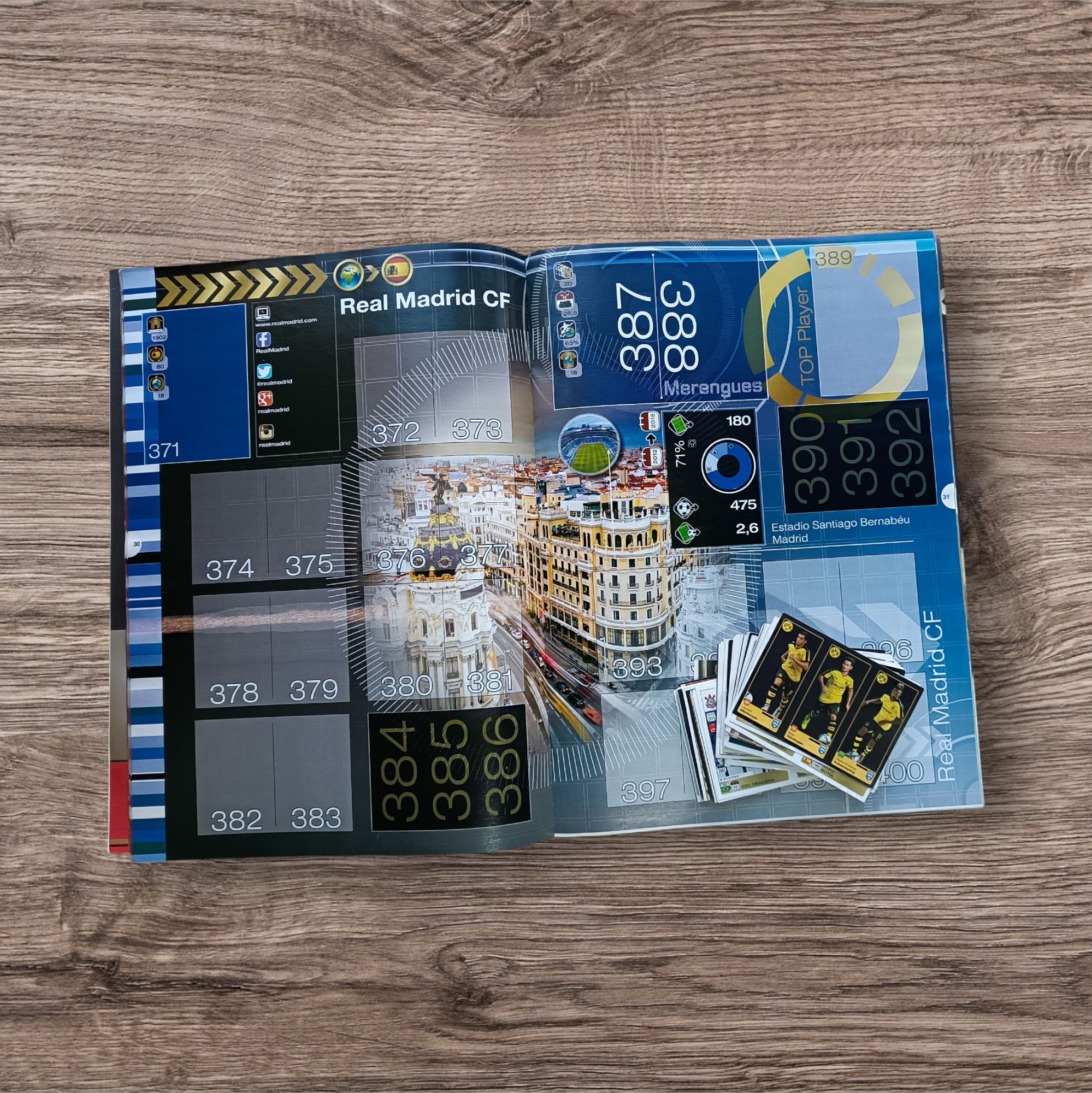 Álbum + 102 figuritas sin repetir FIFA 365 2016