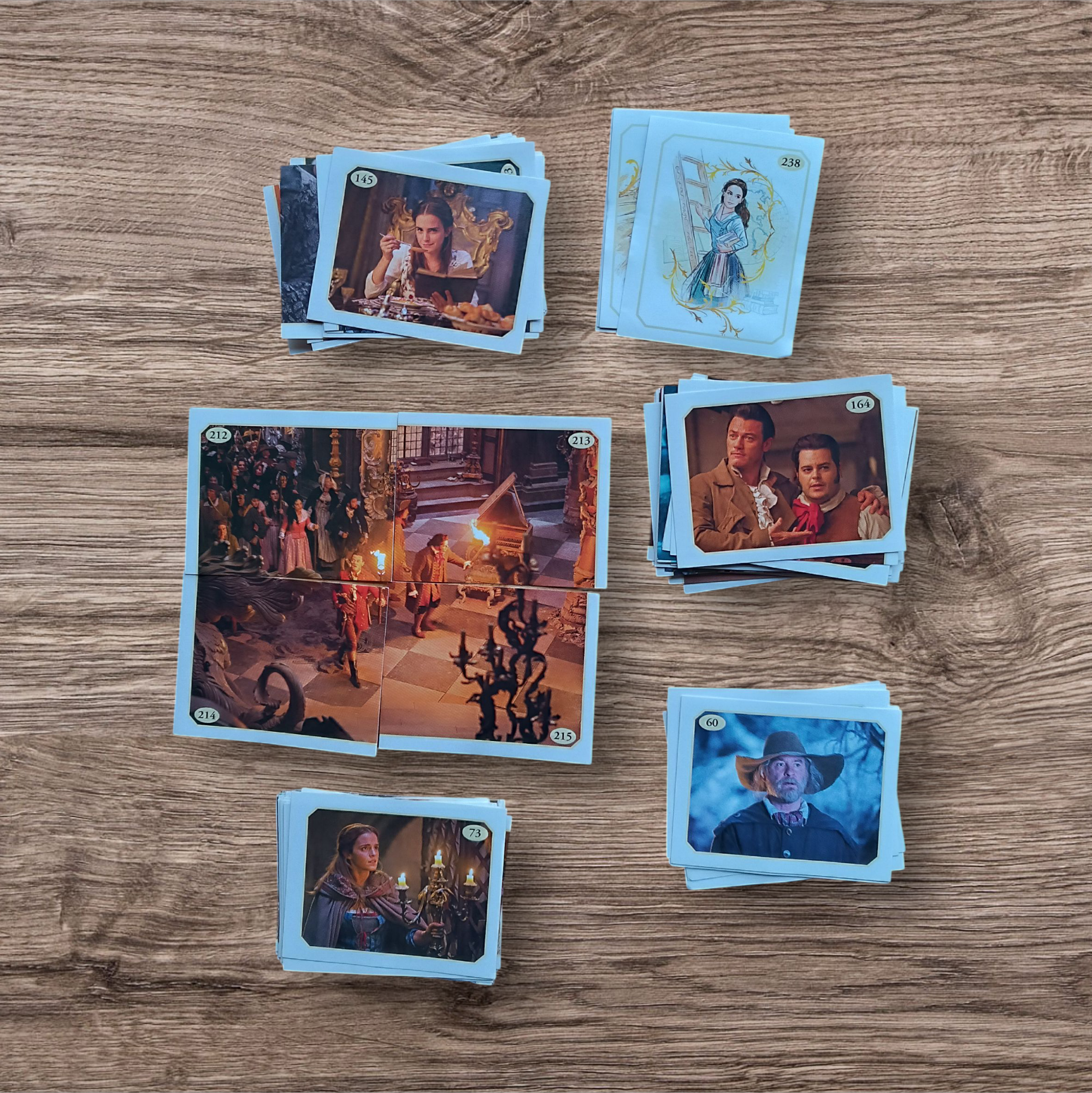 Lote 120 figuritas sin repetir Cenicienta