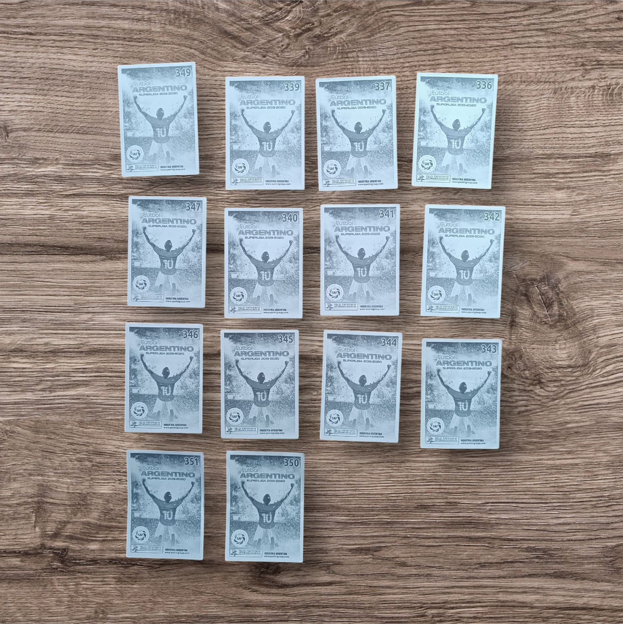 Lote 14 figuritas sin repetir River Plate