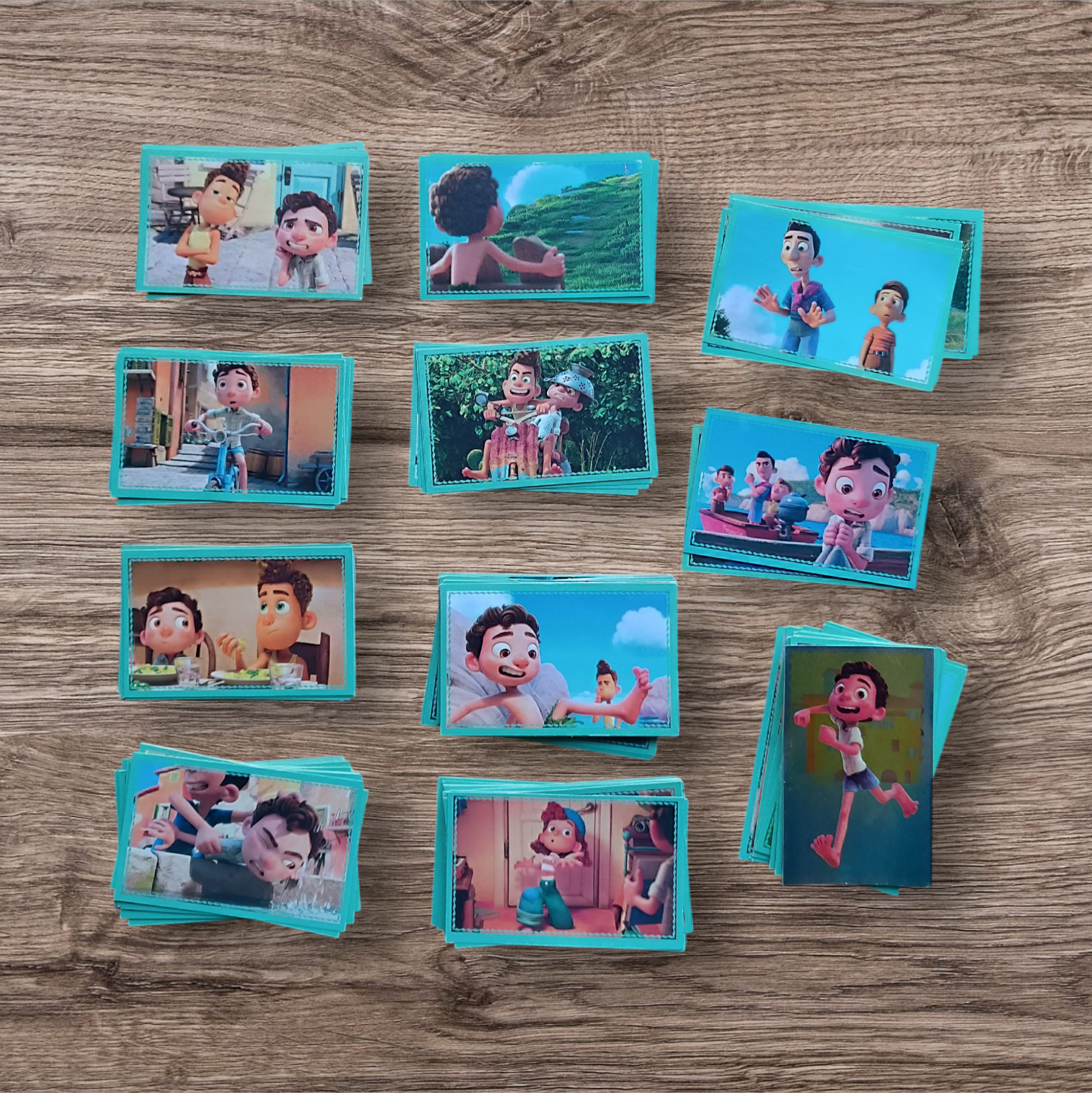 Lote 137 figuritas sin repetir Luca