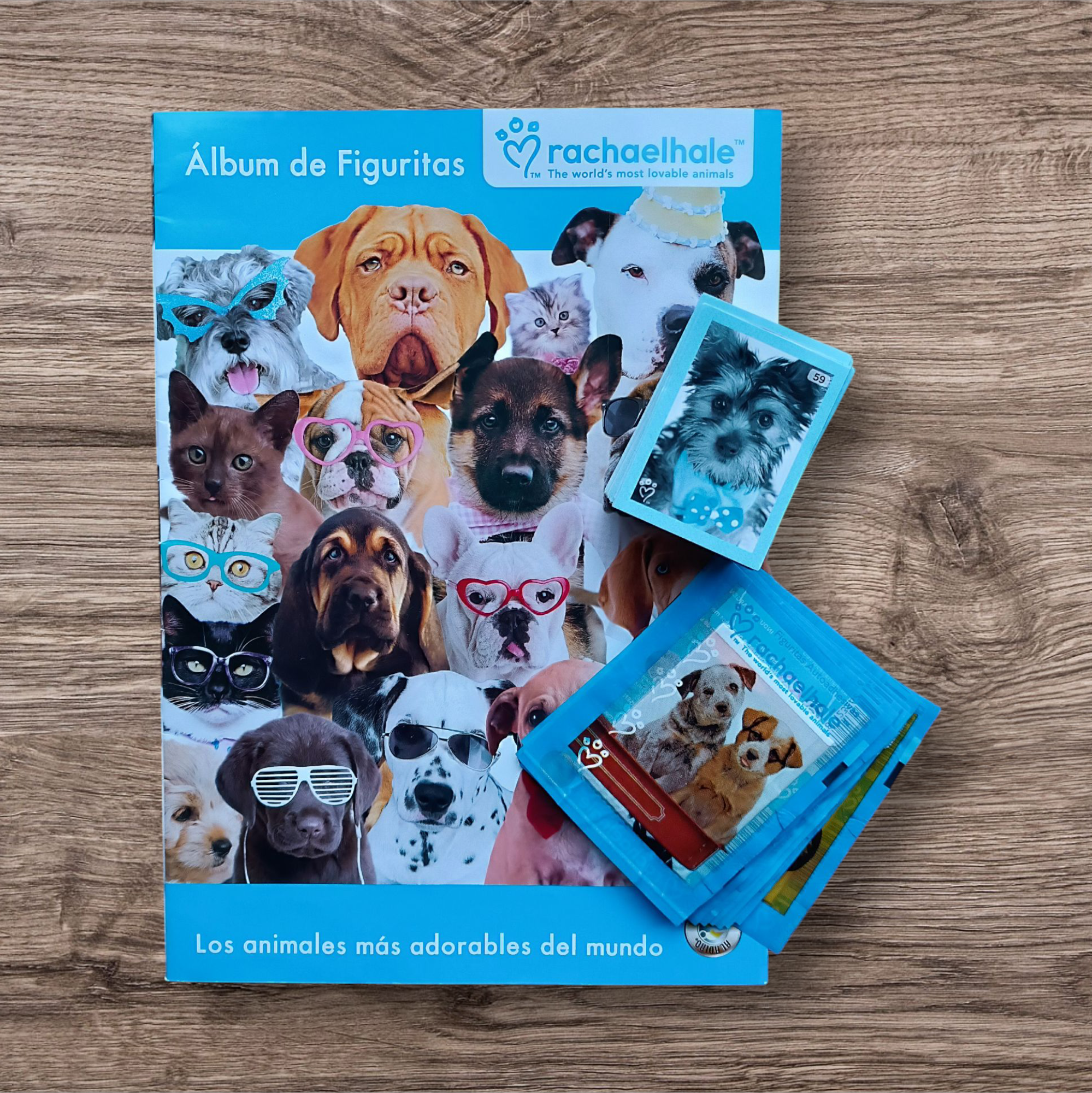 Combo álbum + 10 sobres + 189 figuritas sin repetir de RachaelHale