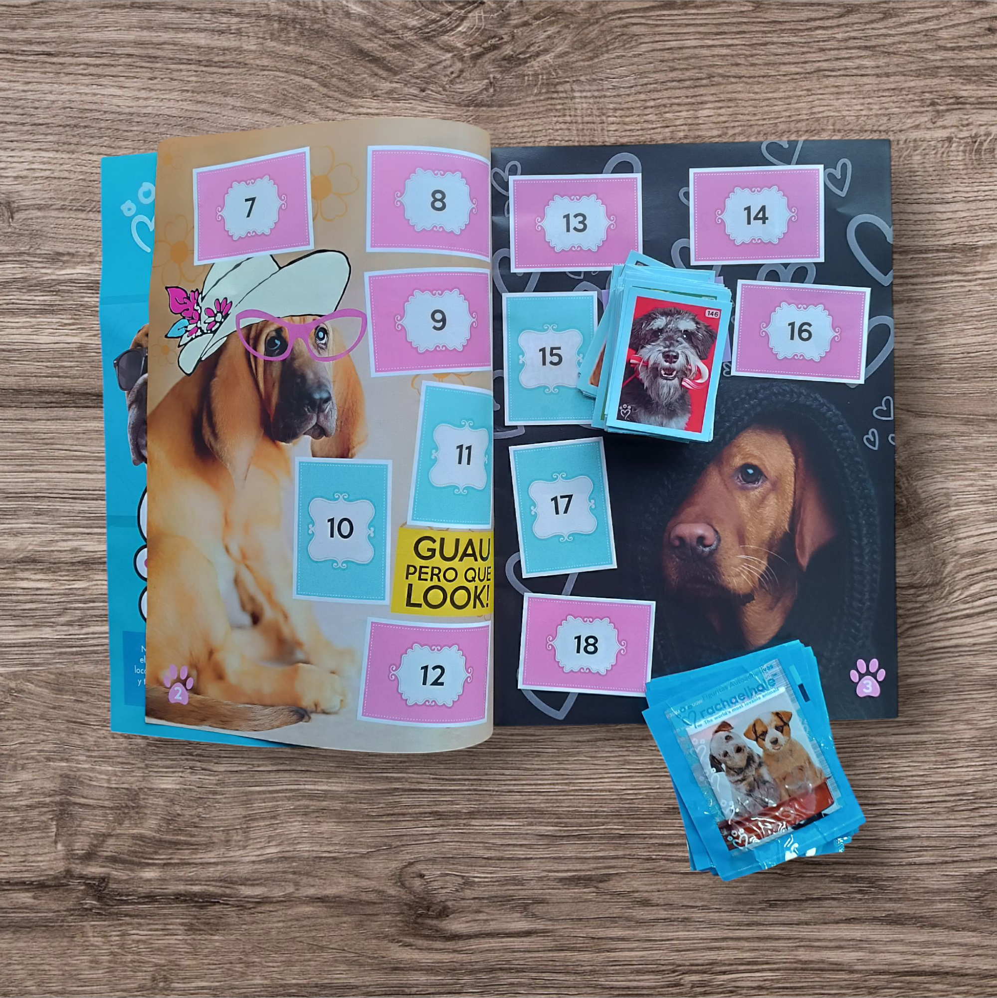 Combo álbum + 10 sobres + 189 figuritas sin repetir de RachaelHale