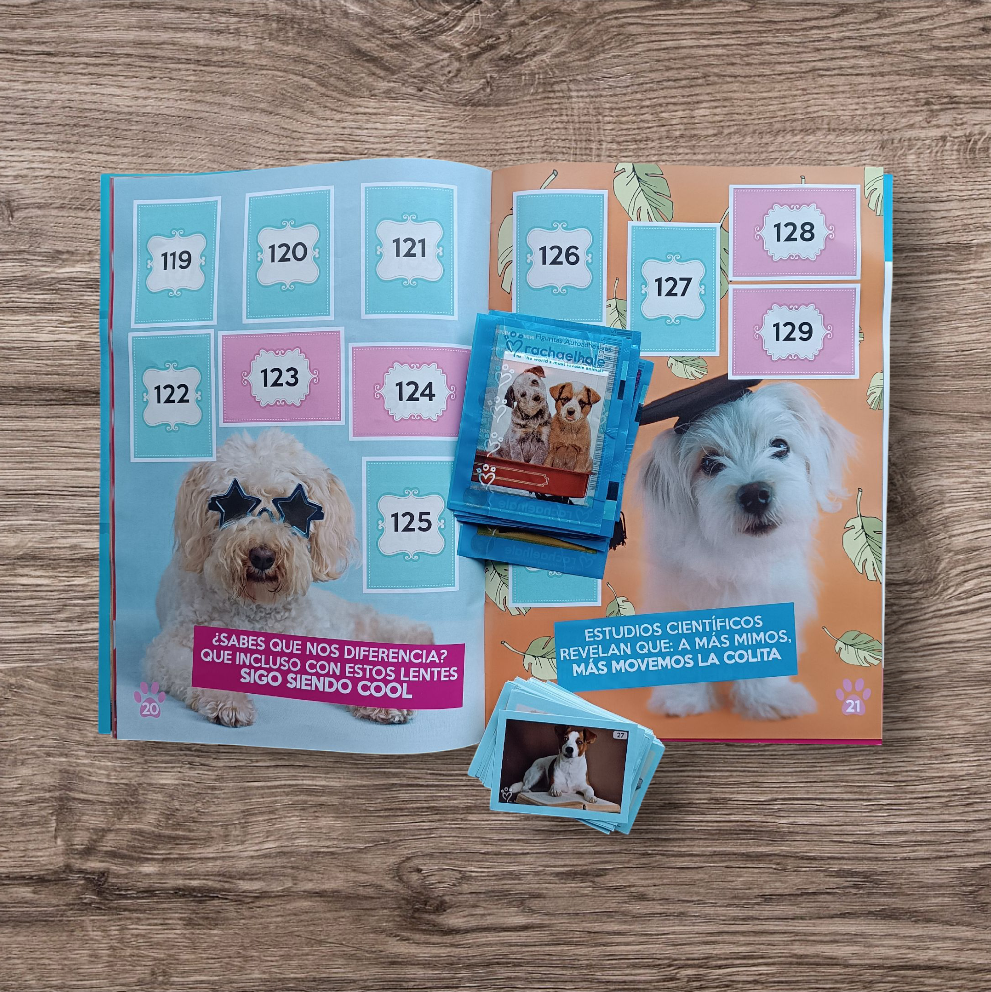 Combo álbum + 10 sobres + 189 figuritas sin repetir de RachaelHale