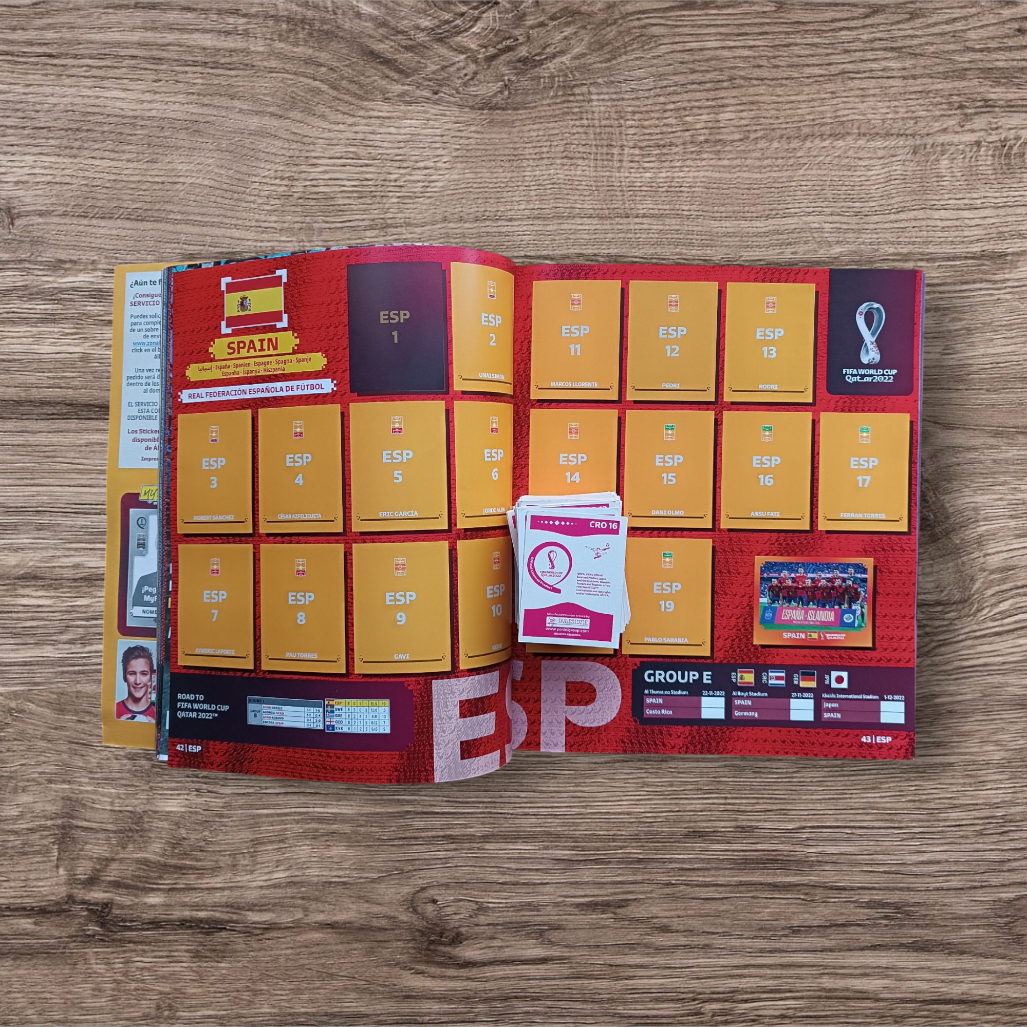Álbum + 310 figuritas sin repetir Mundial Qatar 2022