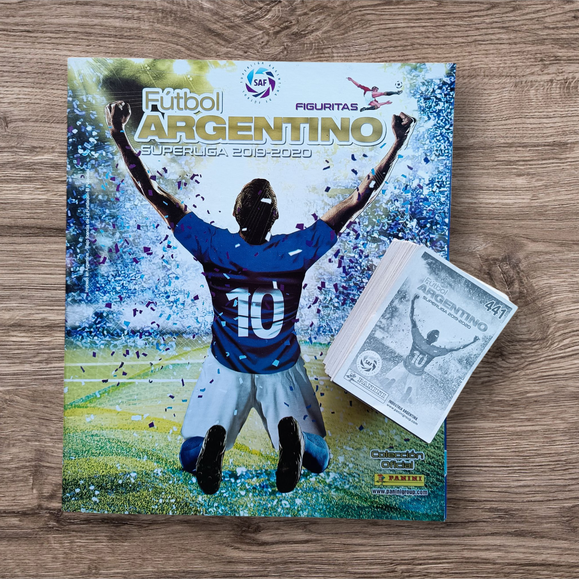 Álbum + 368 figuritas sin repetir SuperLiga Fútbol Argentino 2019-2020