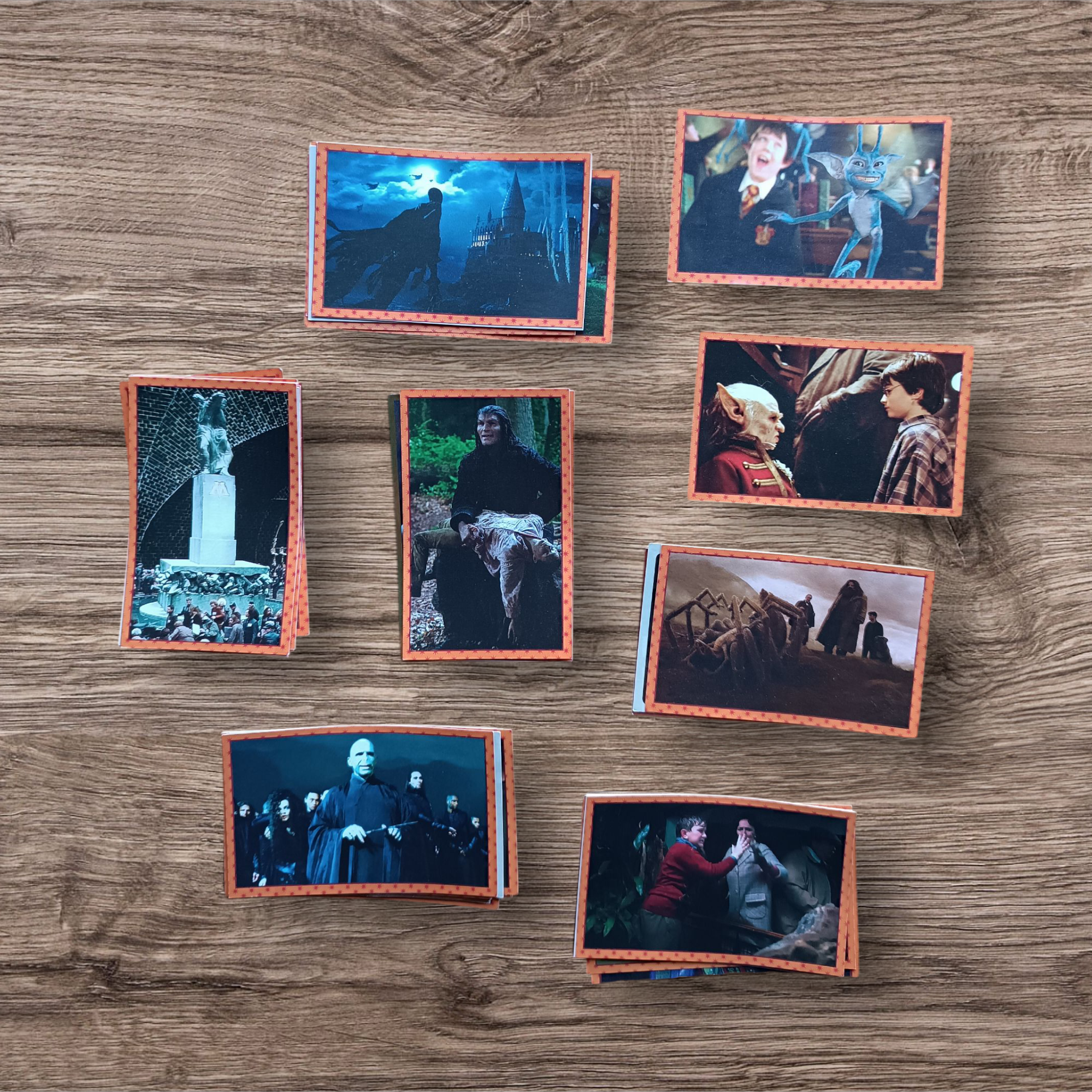 Lote 48 figuritas Harry Potter, de Panini