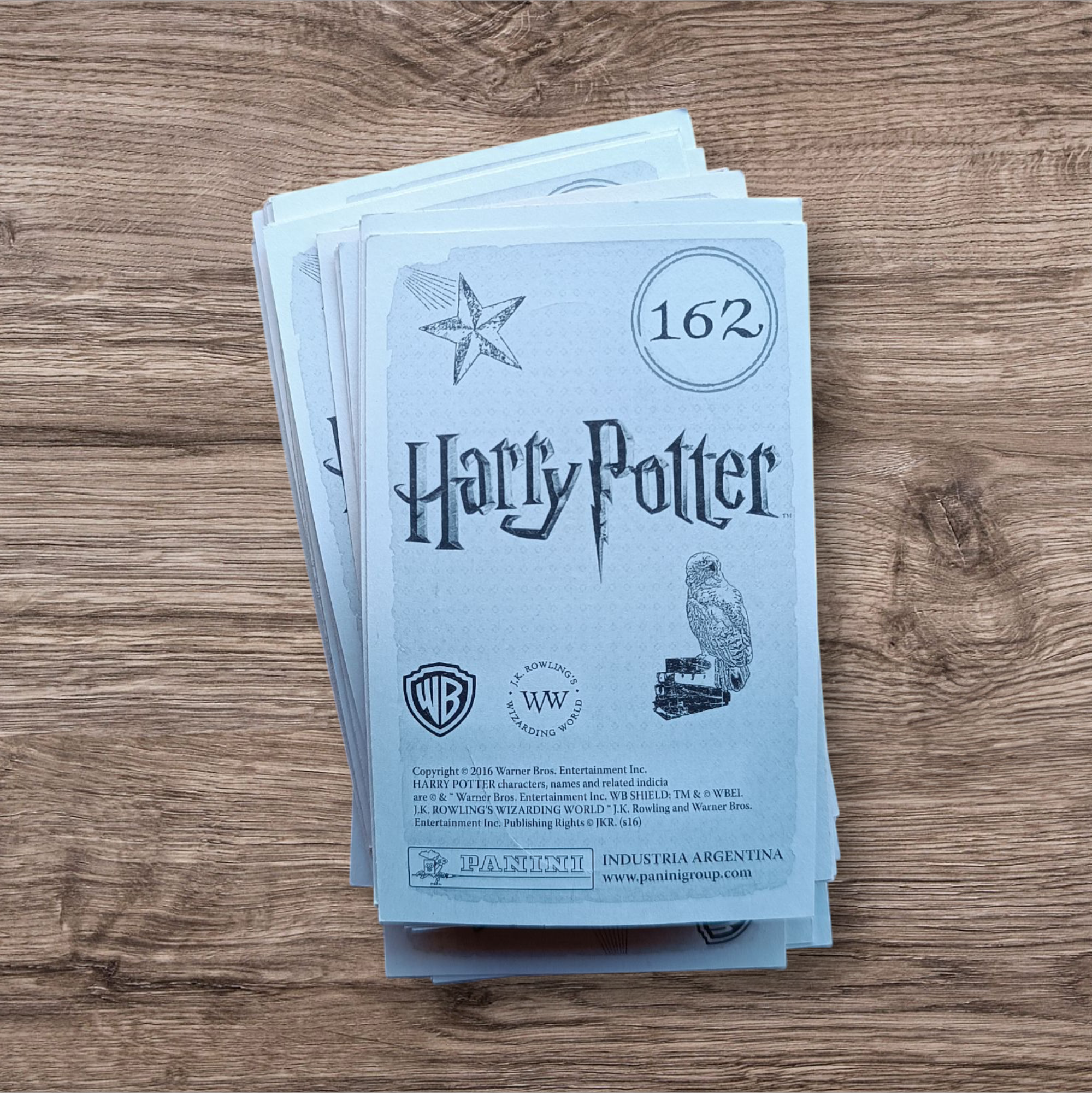 Lote 48 figuritas Harry Potter, de Panini
