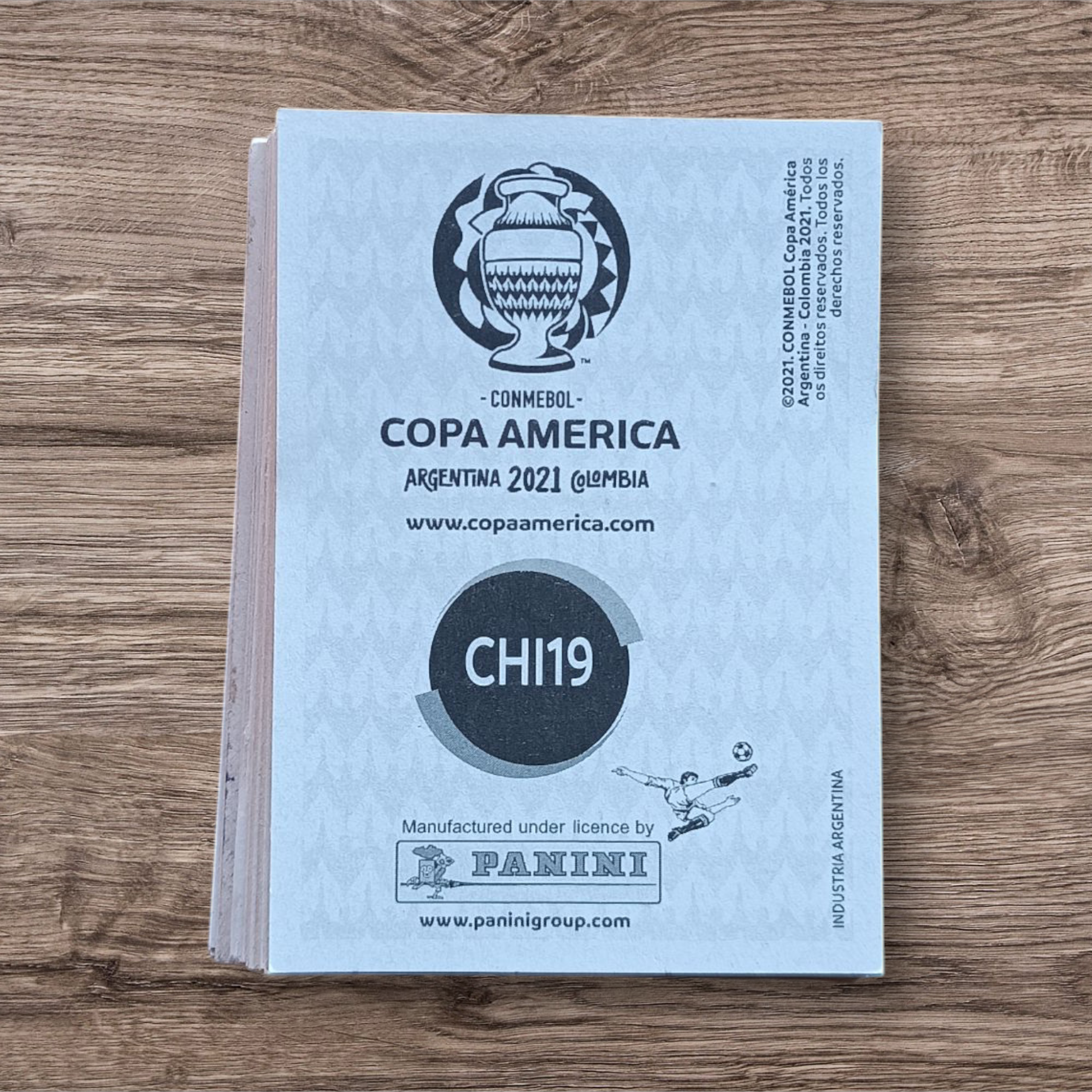 Lote 177 figuritas sin repetir Copa América 2021